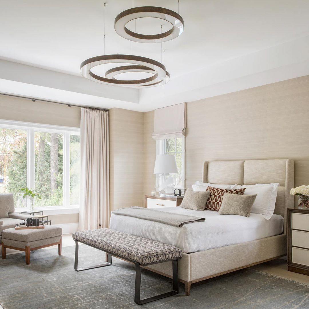 Dexlin Pendant Light LED Ring Gold Modern 3-Ring-Neutral Decor