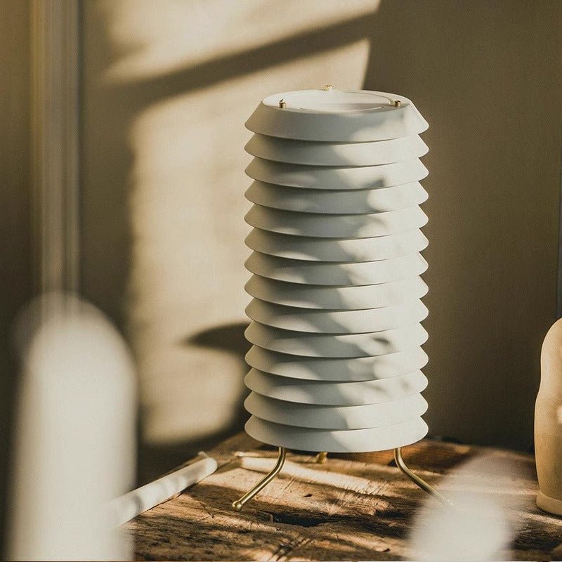 Kora Lattice Scandinavian Table Lamp-Neutral Decor