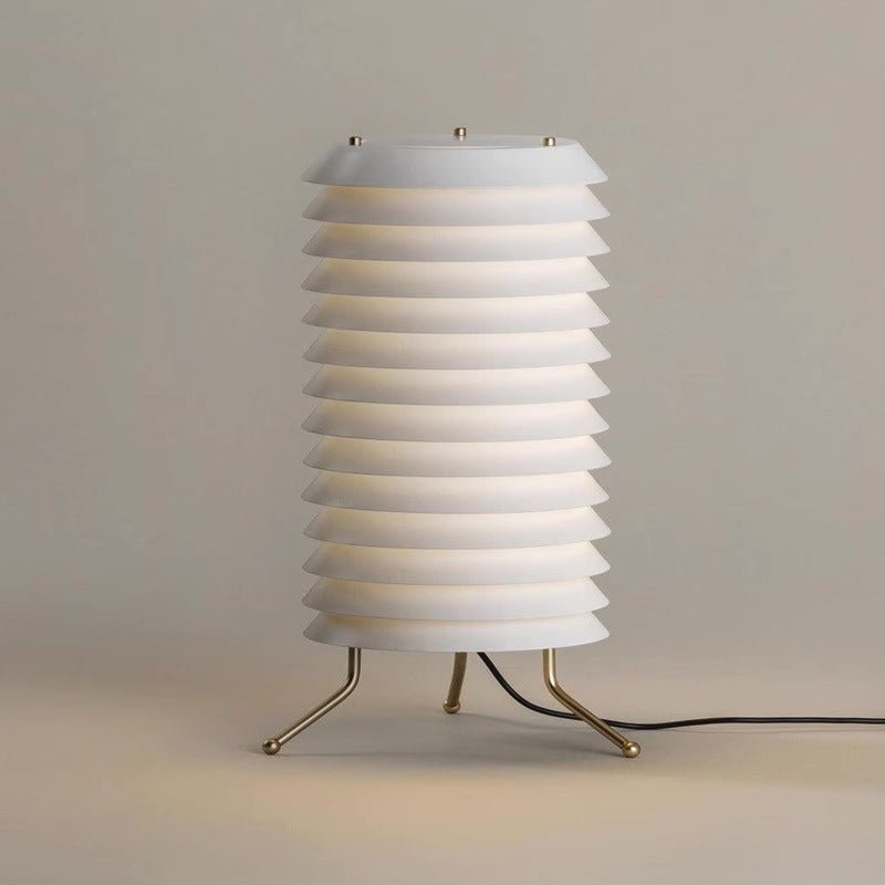 Kora Lattice Scandinavian Table Lamp-Neutral Decor