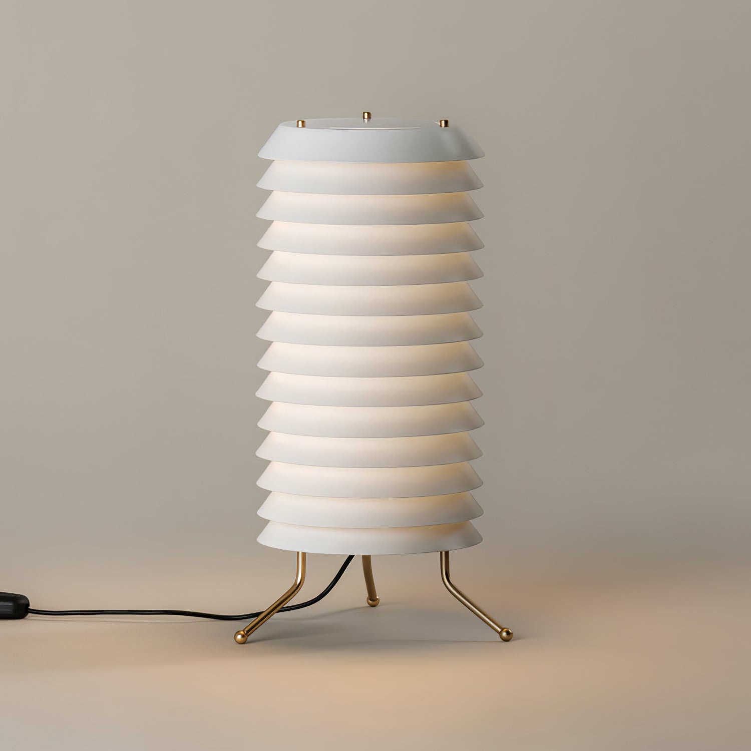 Kora Lattice Scandinavian Table Lamp-Neutral Decor