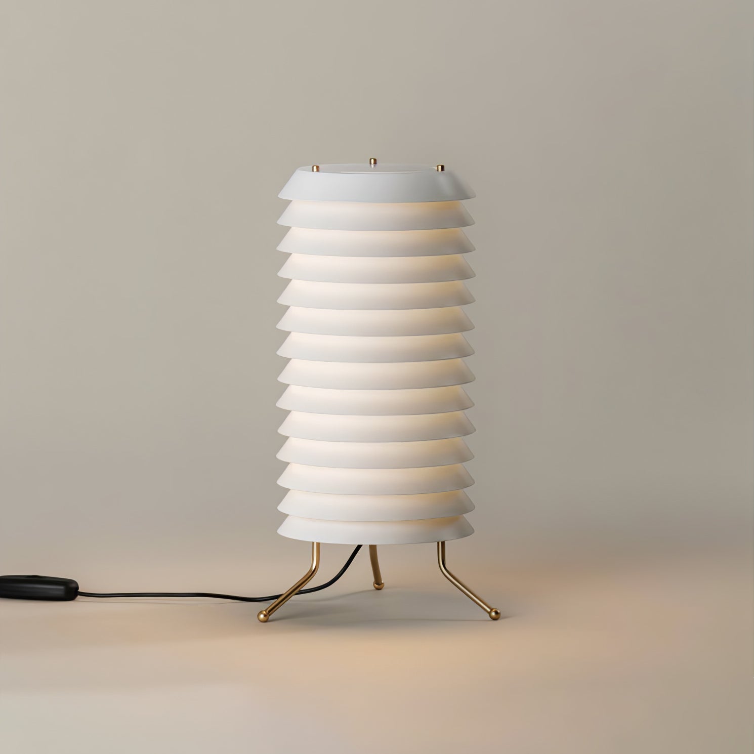 Kora Lattice Scandinavian Table Lamp-Neutral Decor