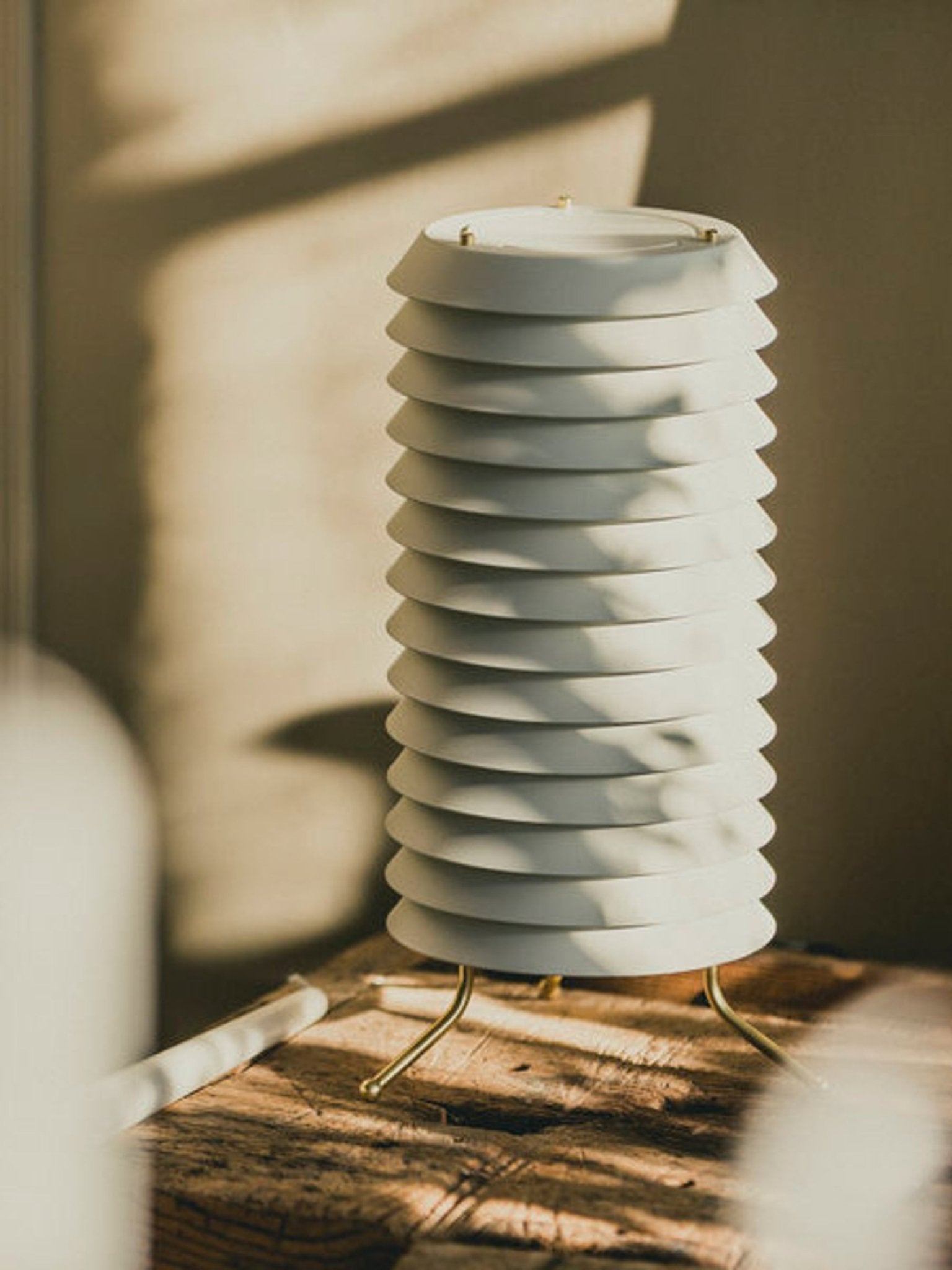 Kora Lattice Scandinavian Table Lamp-Neutral Decor