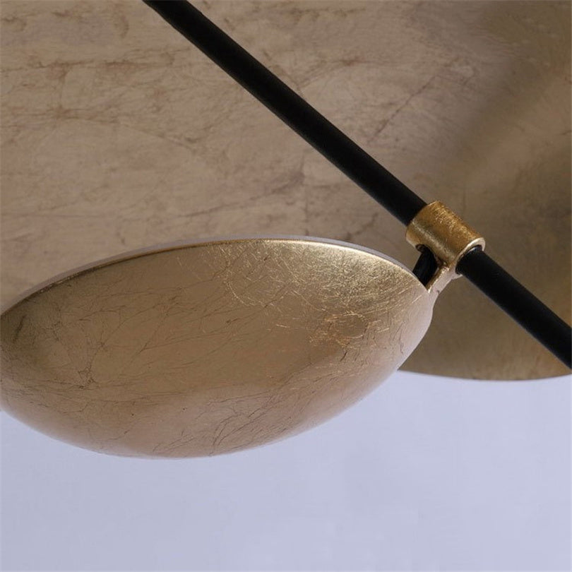 Airsha Pendant Light 3 Colour, Gold Foil Pendant Lights - Neutral Decor