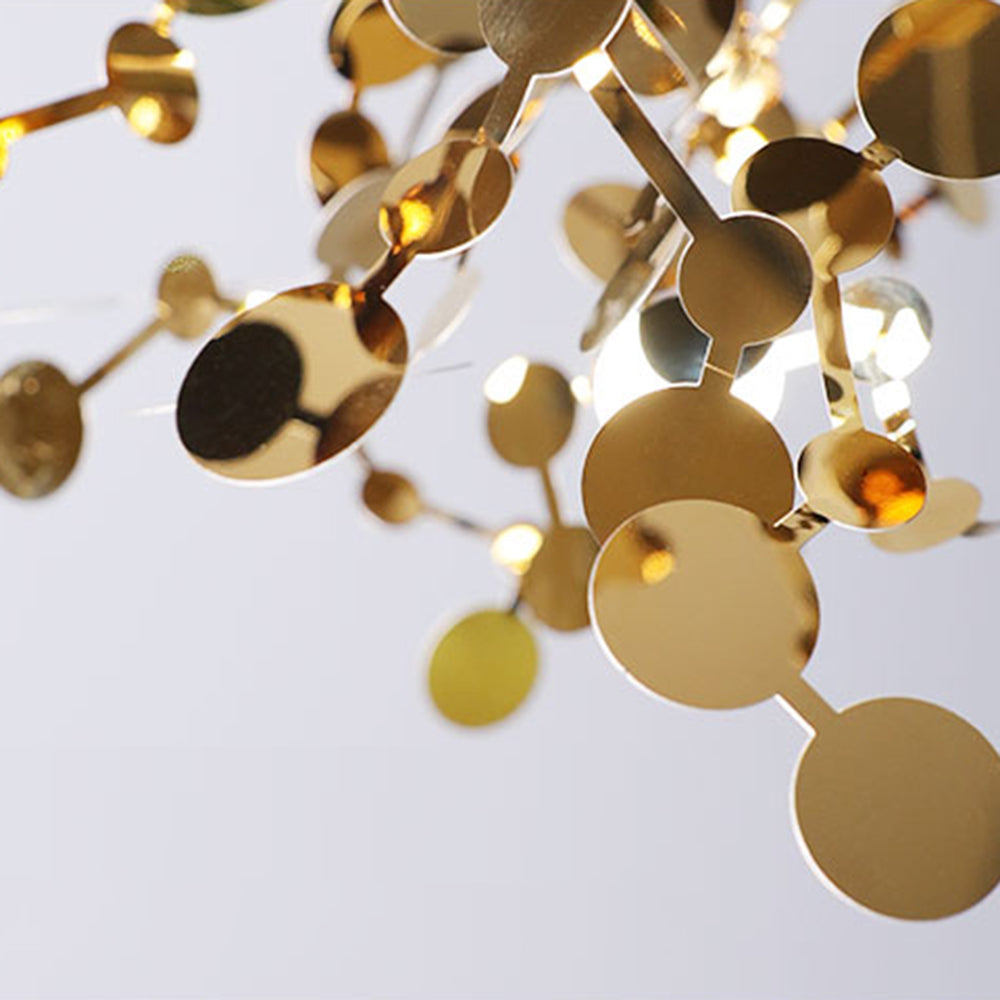 Olivia Artsy Classy Cluster Fireworks Pendant Light, Stainless steel - Neutral Decor