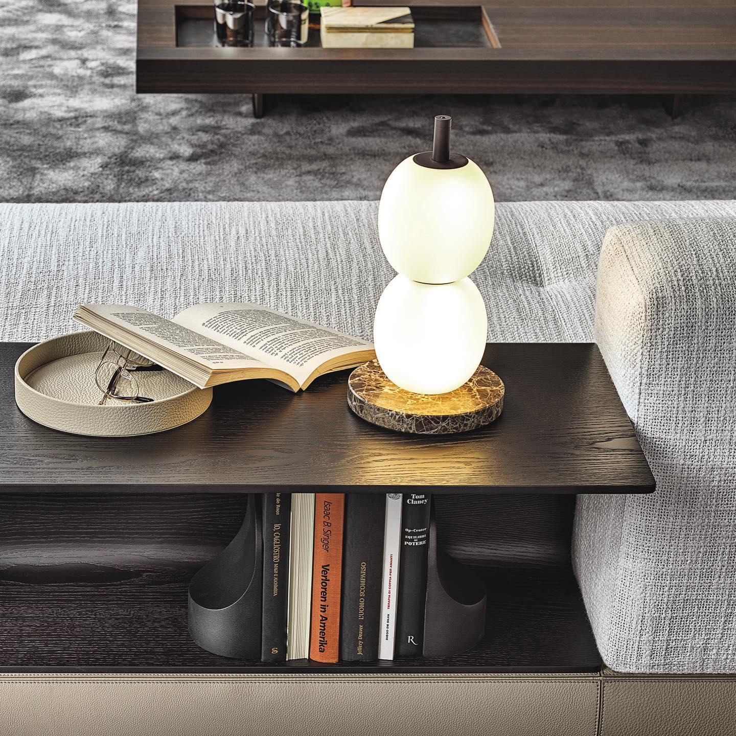 Olive Modern Marble Table Lamp-Neutral Decor