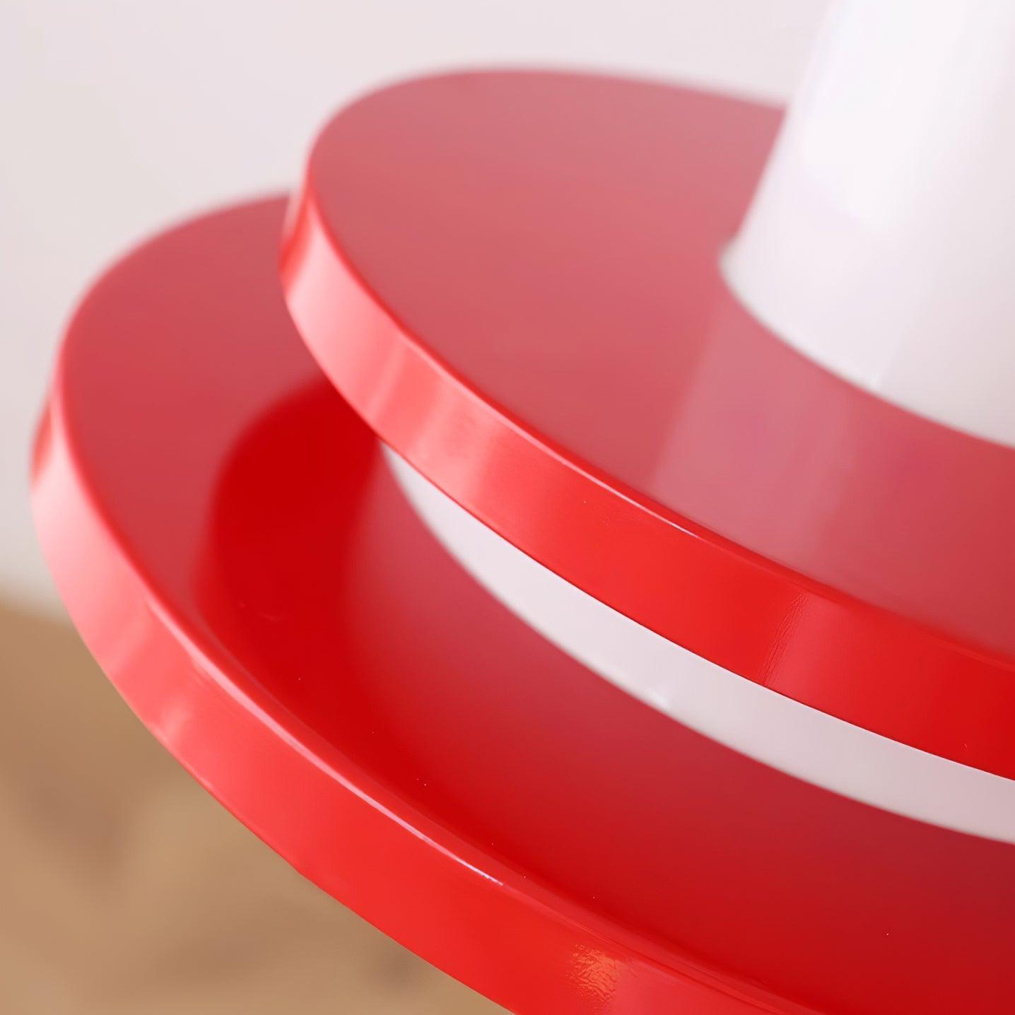 Eviso Red and White Pendant Light