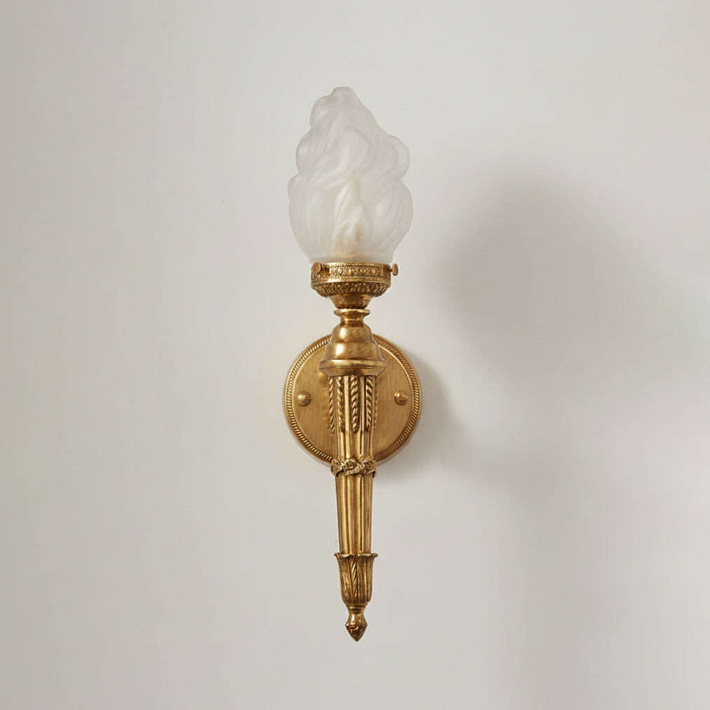 Lifestyle image featuring the Maison Arlus Wall Lamp in a hallway.