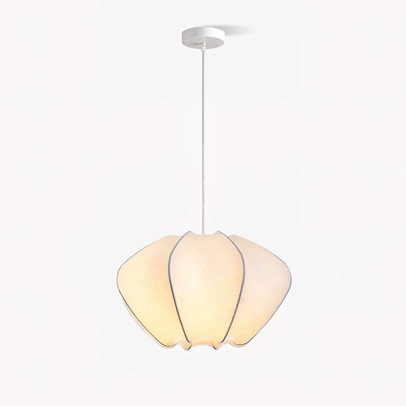 Pithos Silk Elegant Pendant Lamp-Neutral Decor