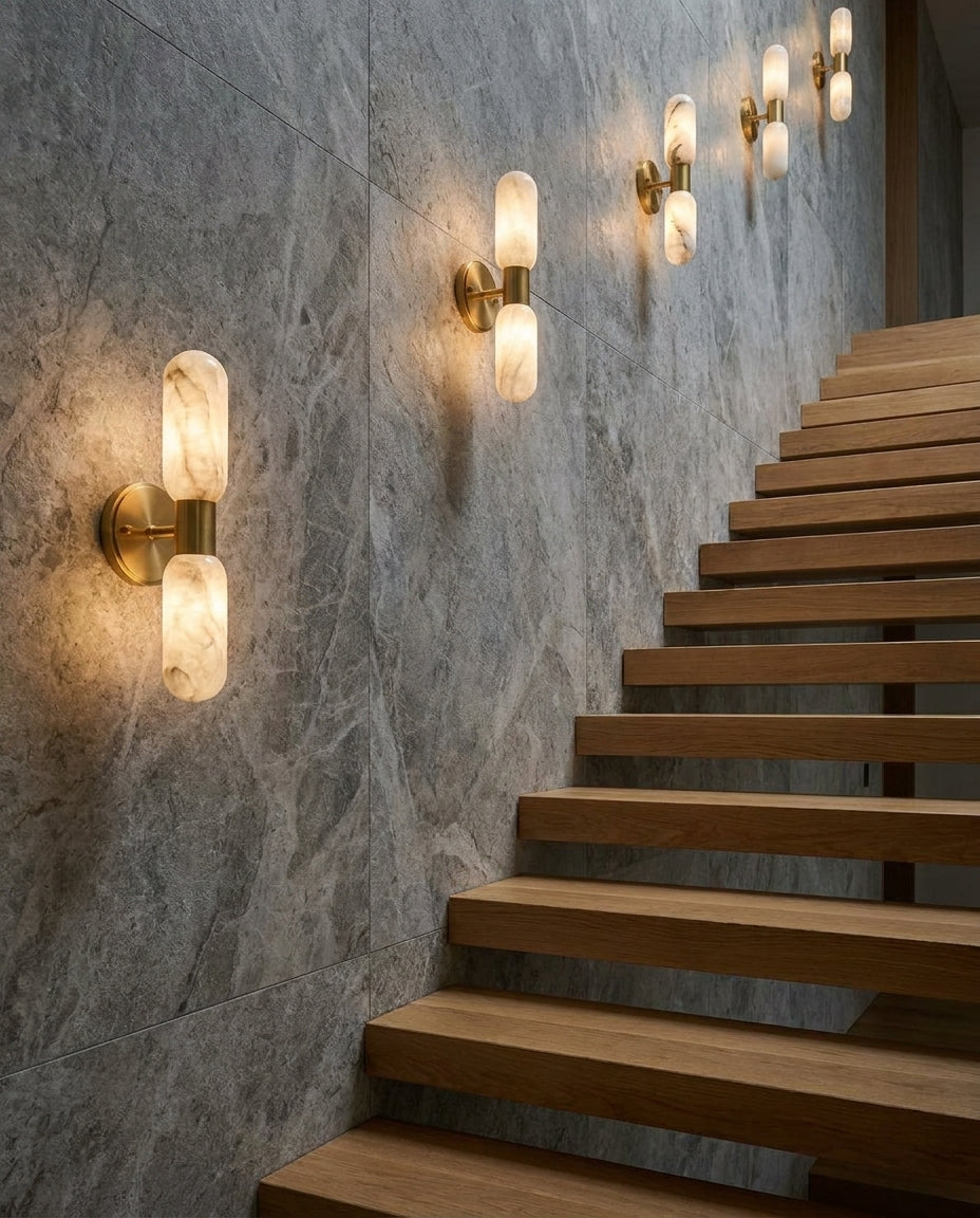 Odilia Alabaster Wall Sconce