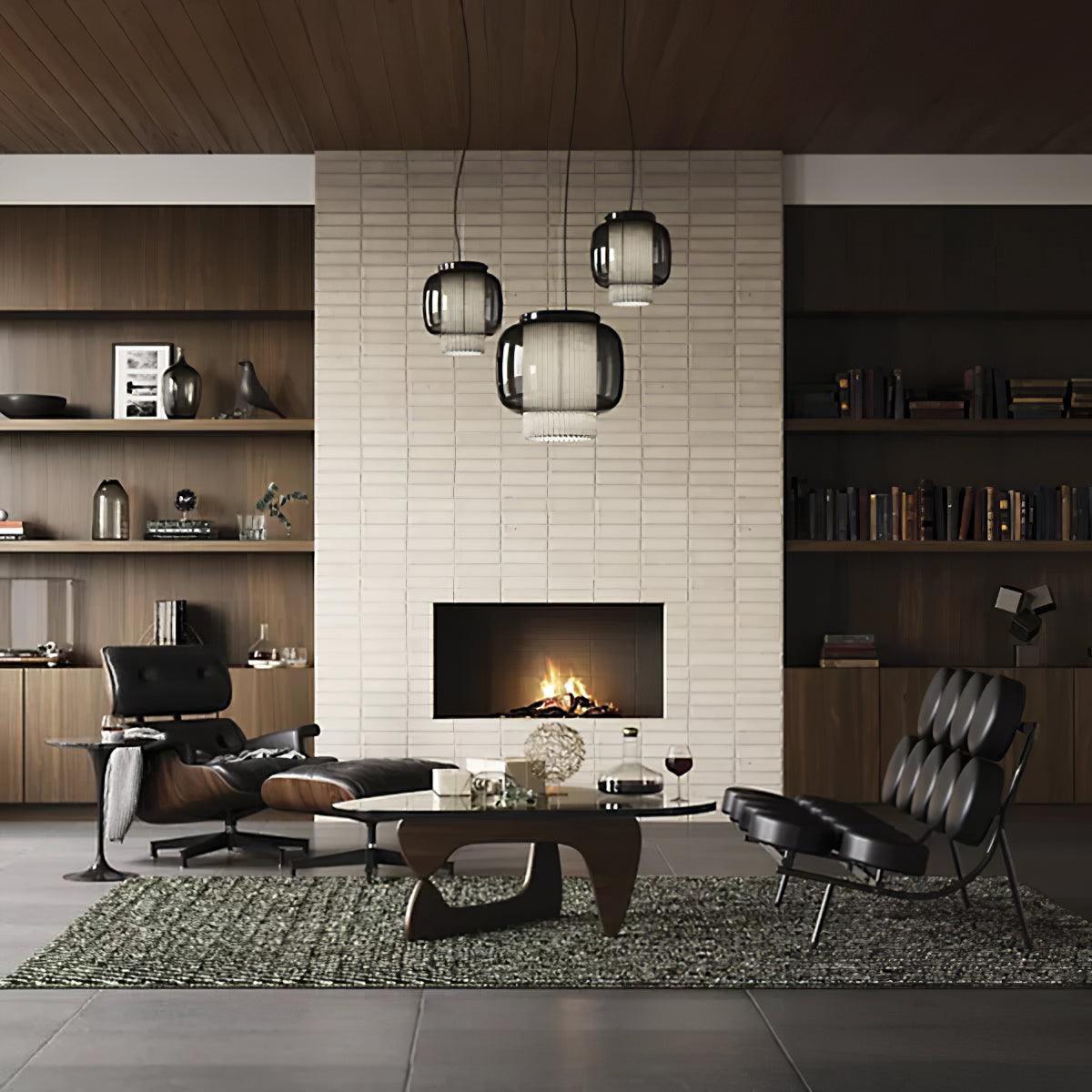 Auren Modern Glass Pendant Lamp-Neutral Decor