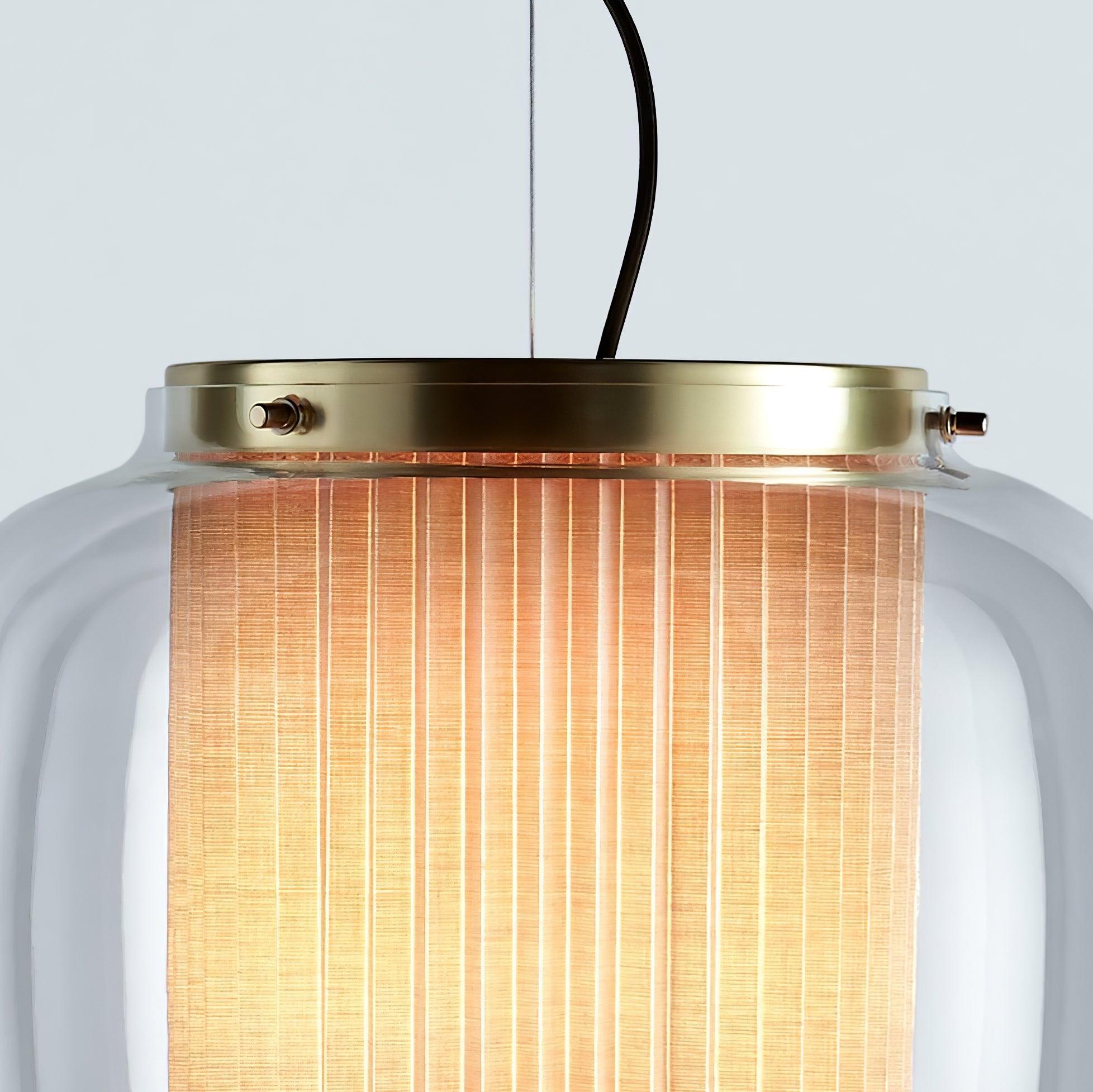Auren Modern Glass Pendant Lamp-Neutral Decor