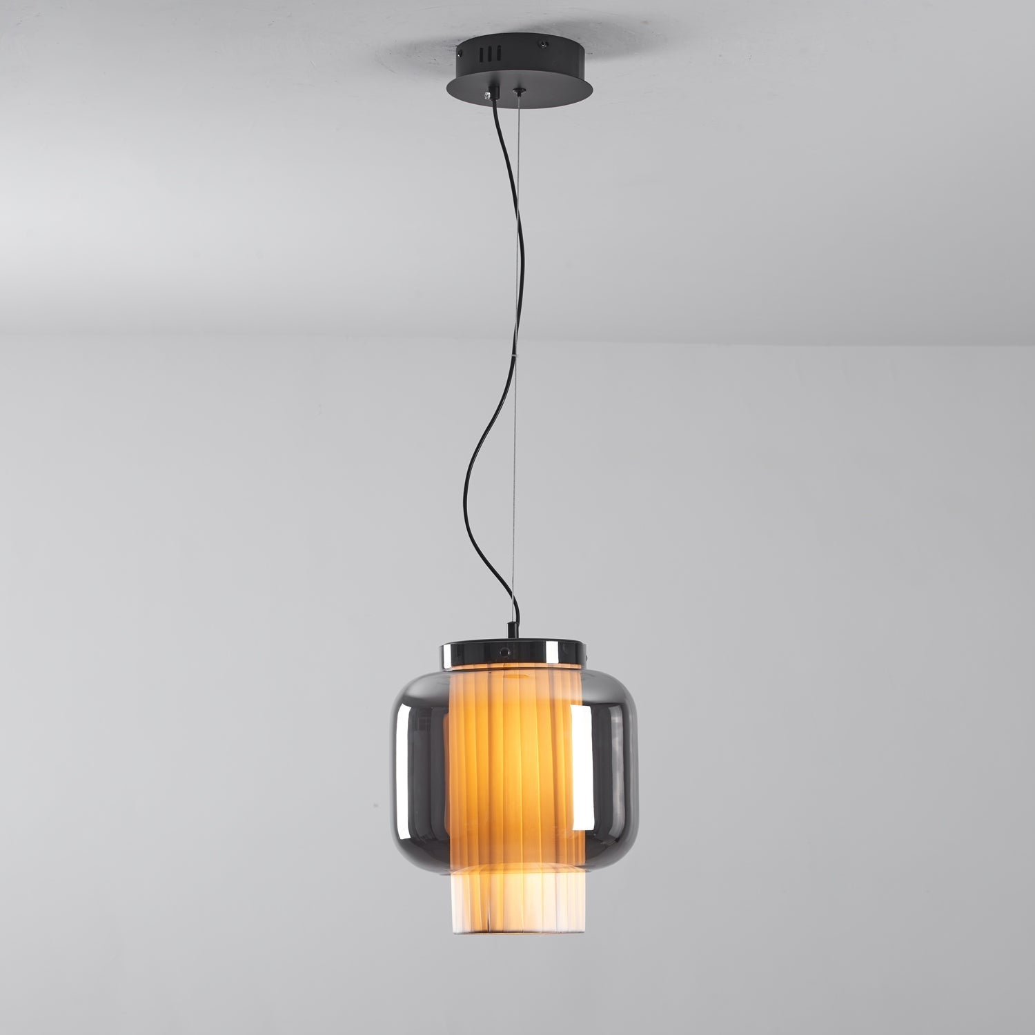 Auren Modern Glass Pendant Lamp-Neutral Decor