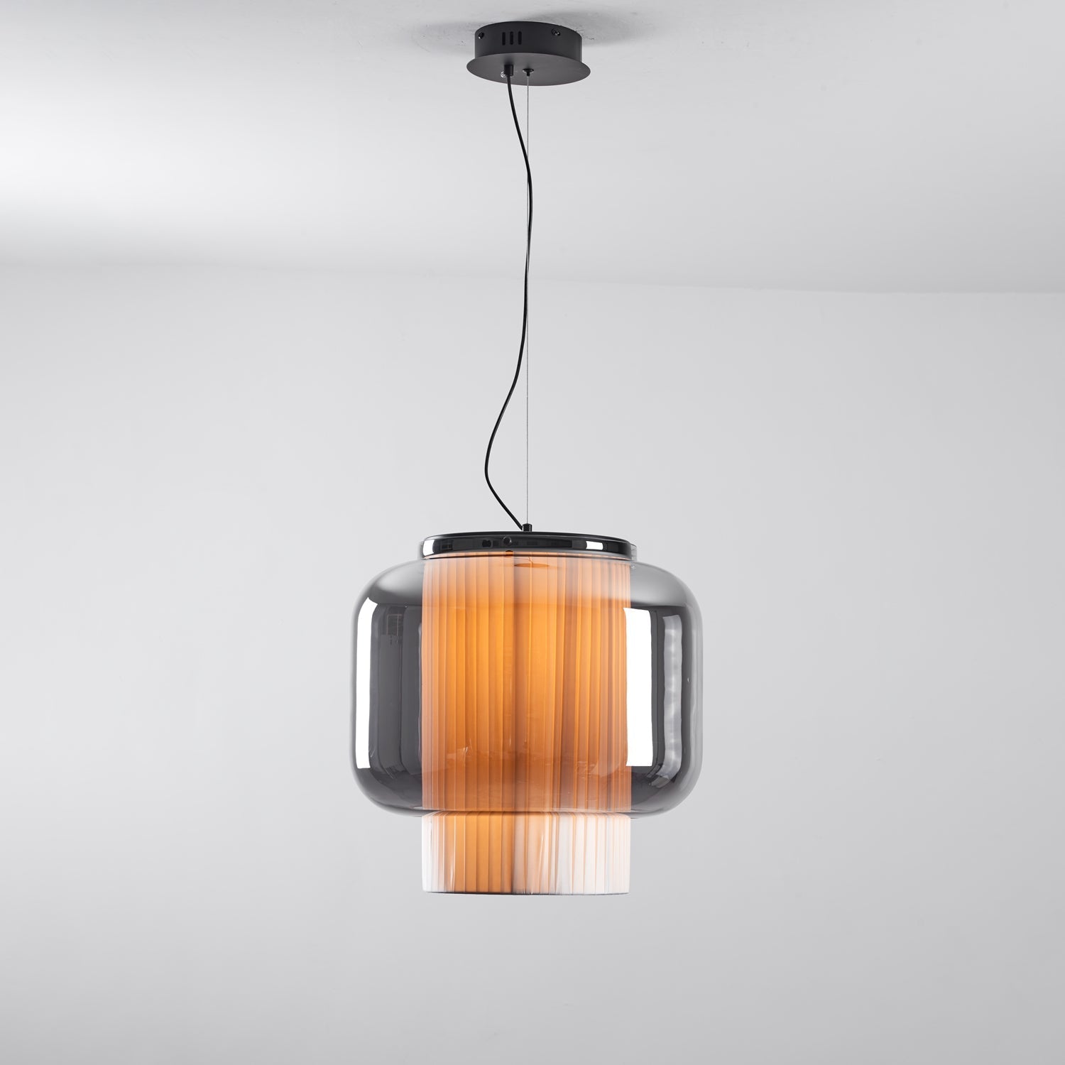 Auren Modern Glass Pendant Lamp-Neutral Decor