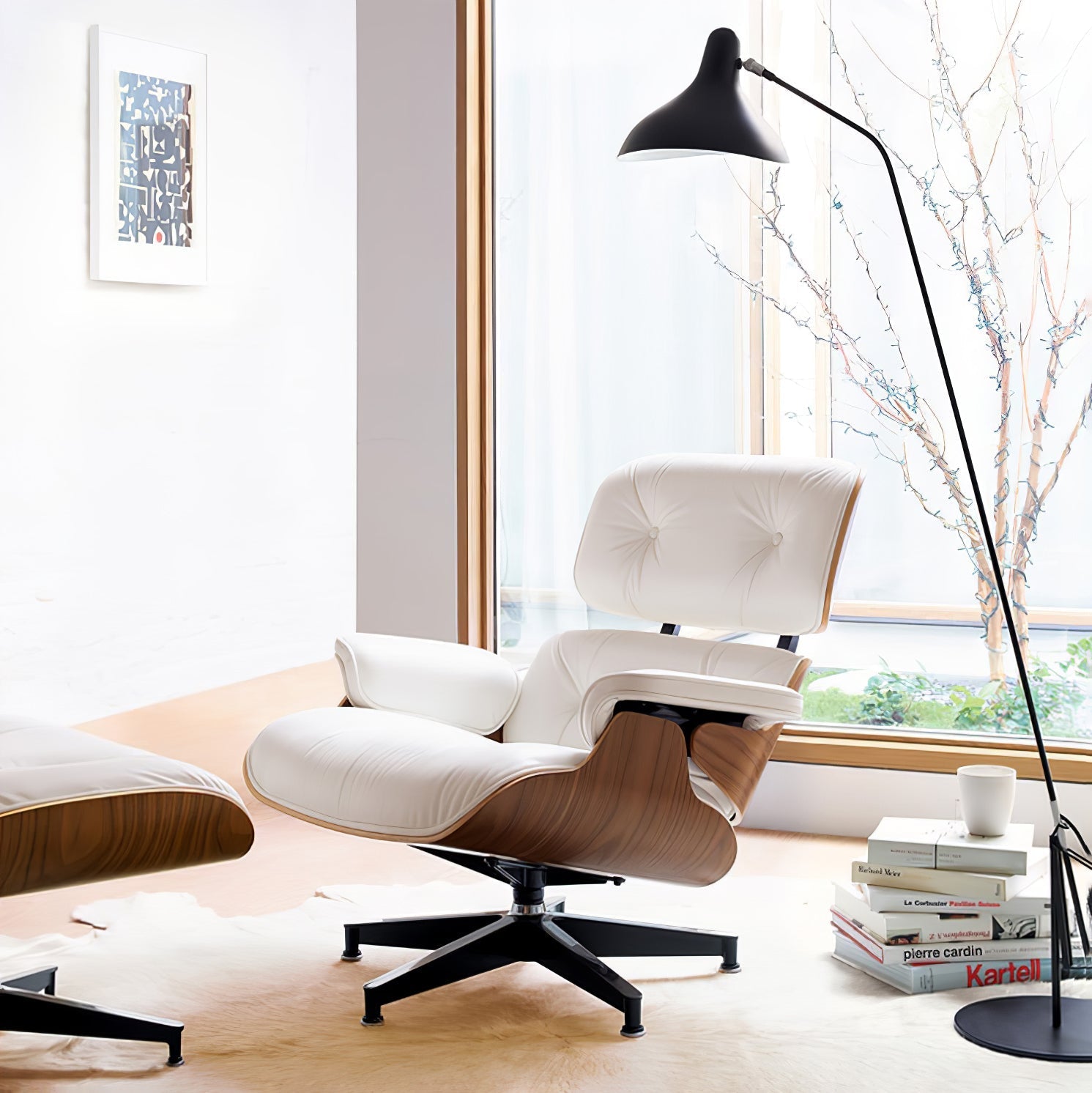 ArcMotion Mantis Arm Floor Lamp-Neutral Decor
