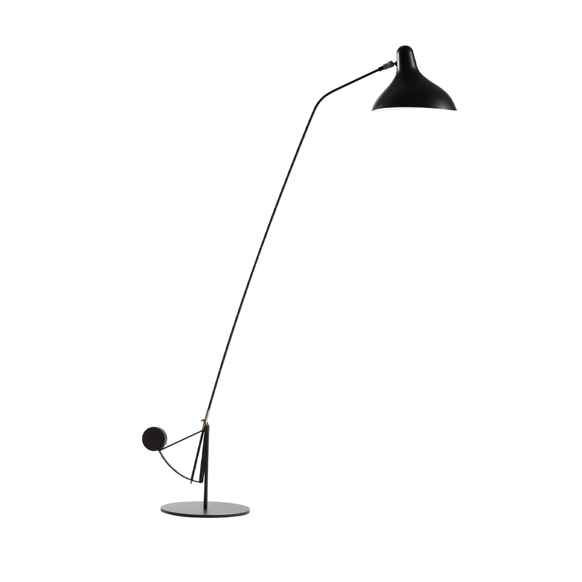 ArcMotion Mantis Arm Floor Lamp-Neutral Decor
