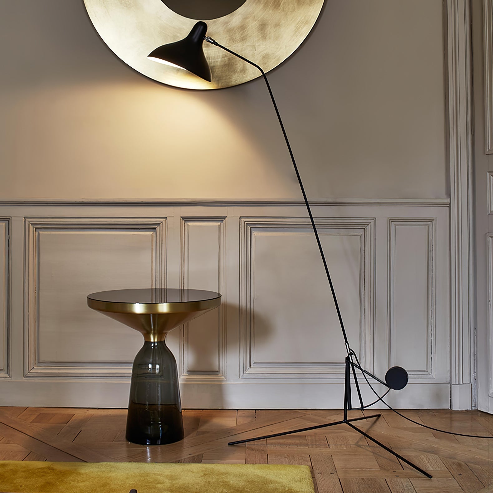 ArcMotion Mantis Arm Floor Lamp-Neutral Decor