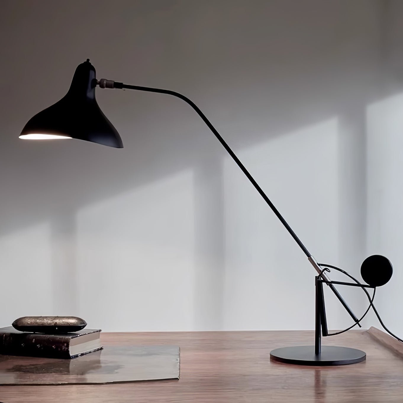 Sfera Industrial Table Lamp-Neutral Decor