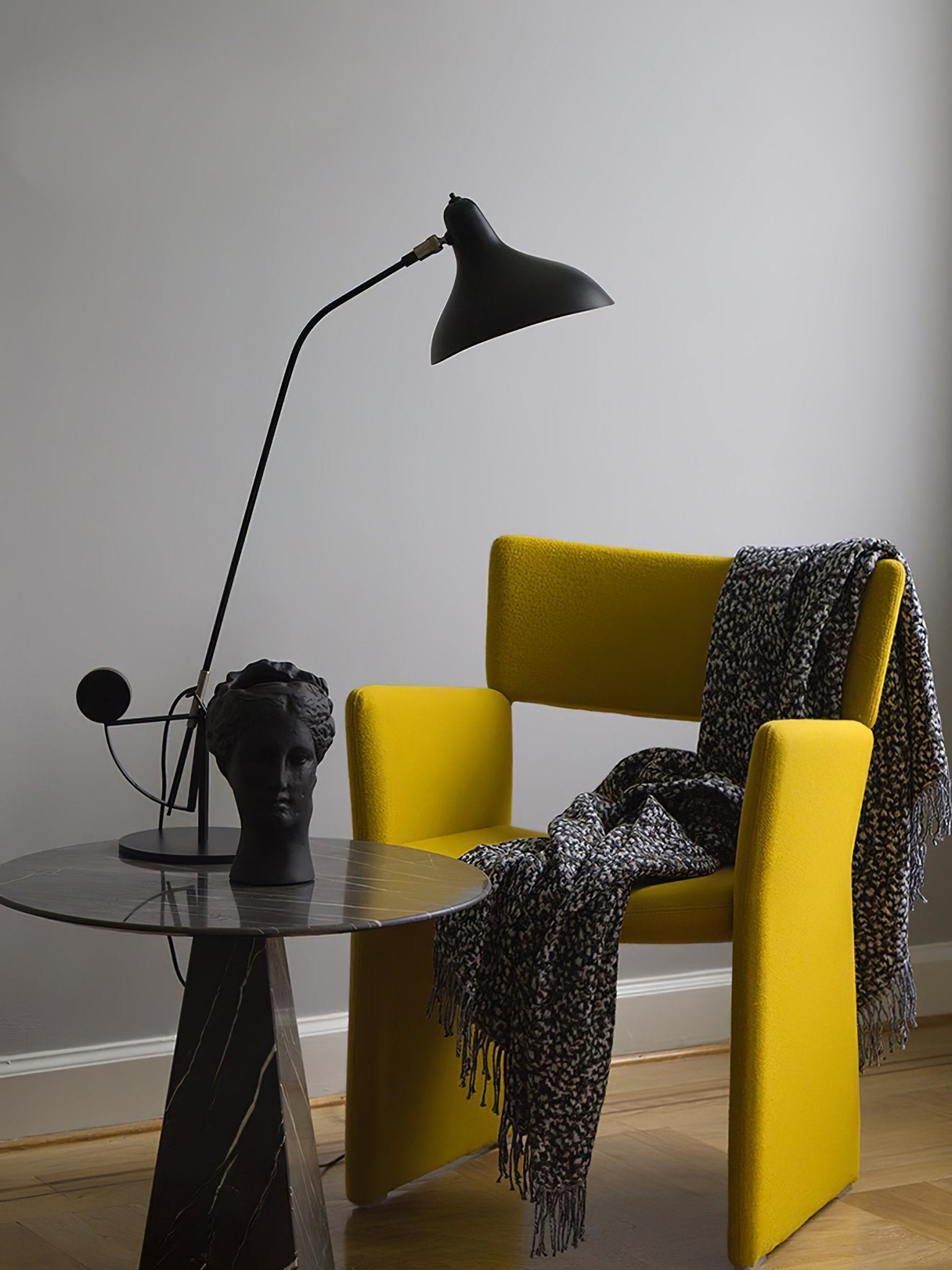 Sfera Industrial Table Lamp-Neutral Decor