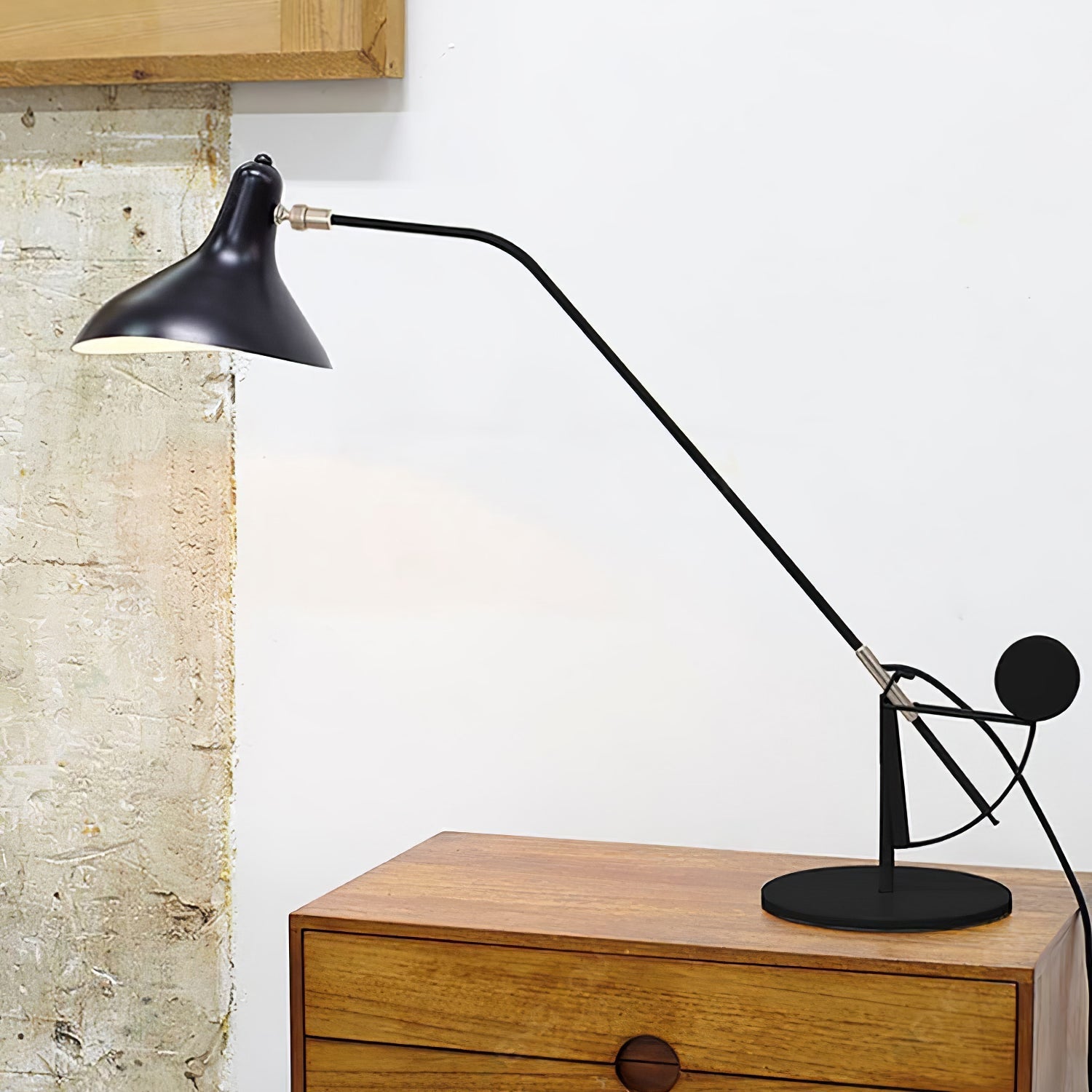 Sfera Industrial Table Lamp-Neutral Decor