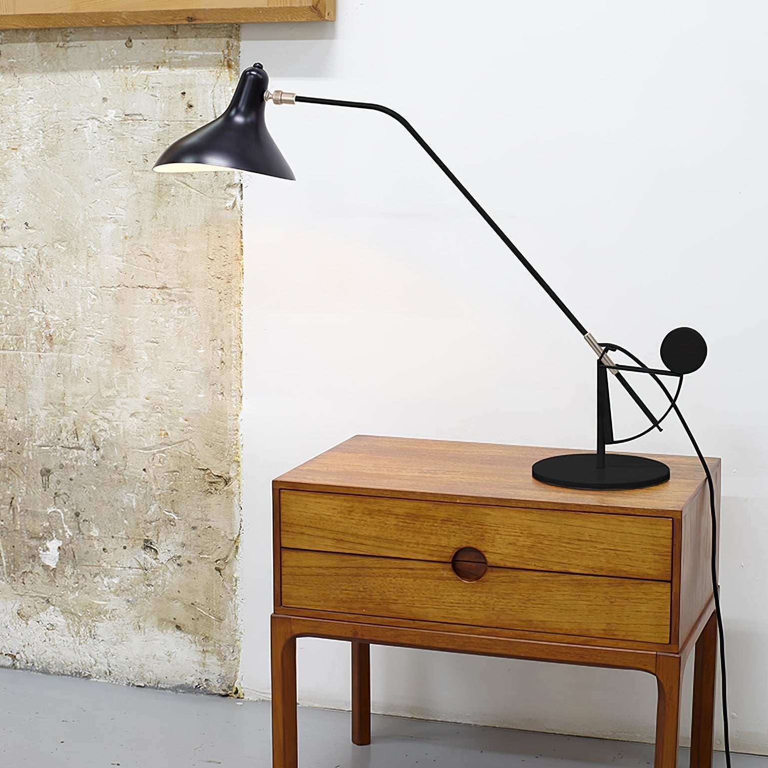 Sfera Industrial Table Lamp-Neutral Decor