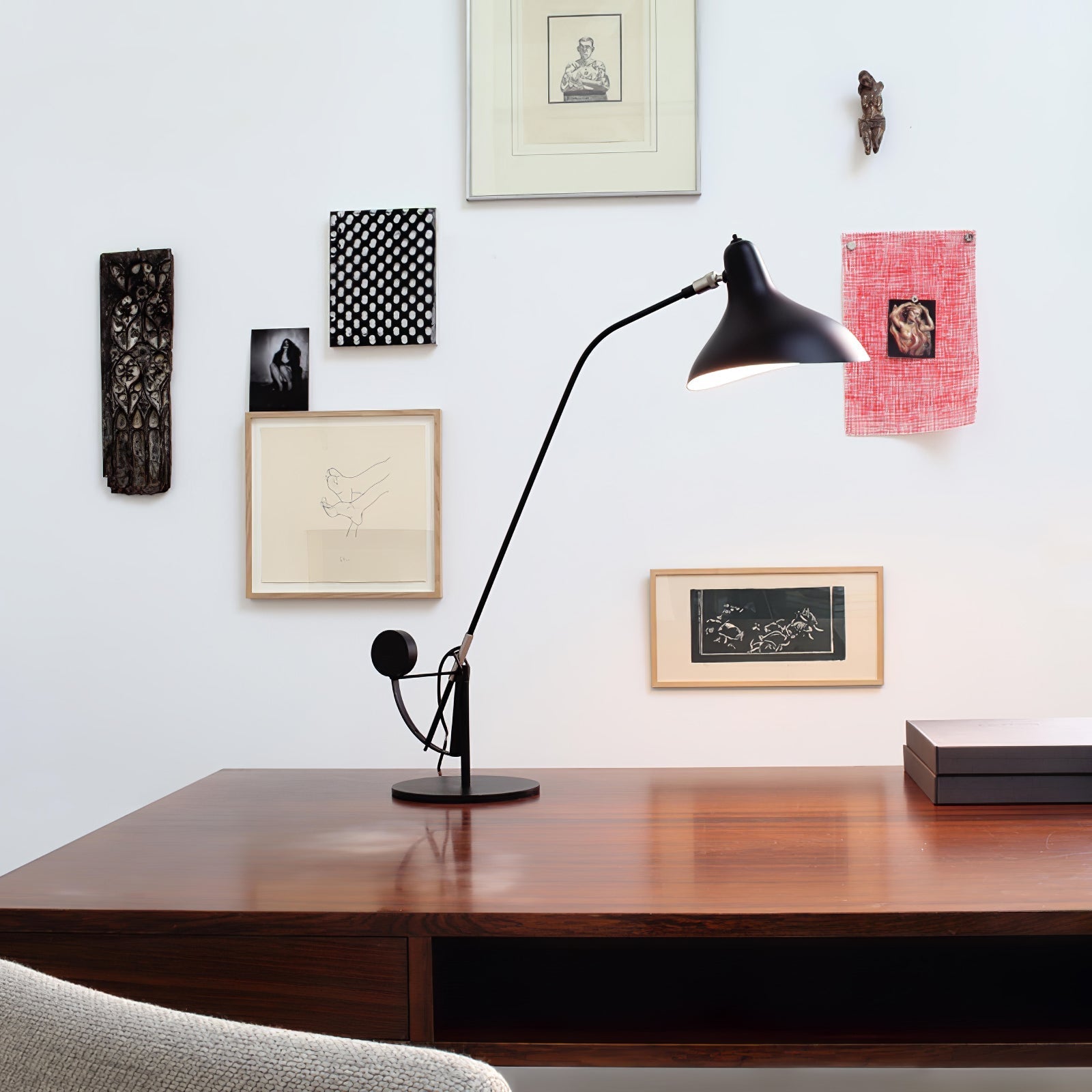 Sfera Industrial Table Lamp-Neutral Decor