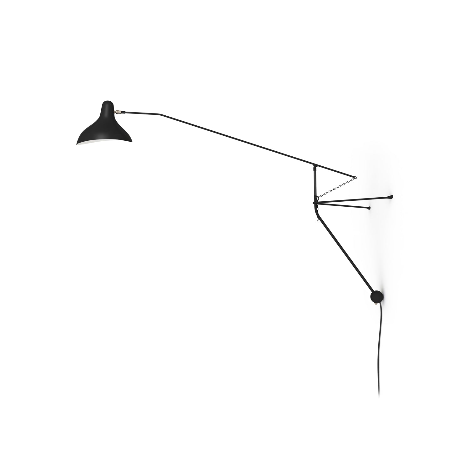 Ivsolarae Modern Minimalist Arm Wall Lamp-Neutral Decor
