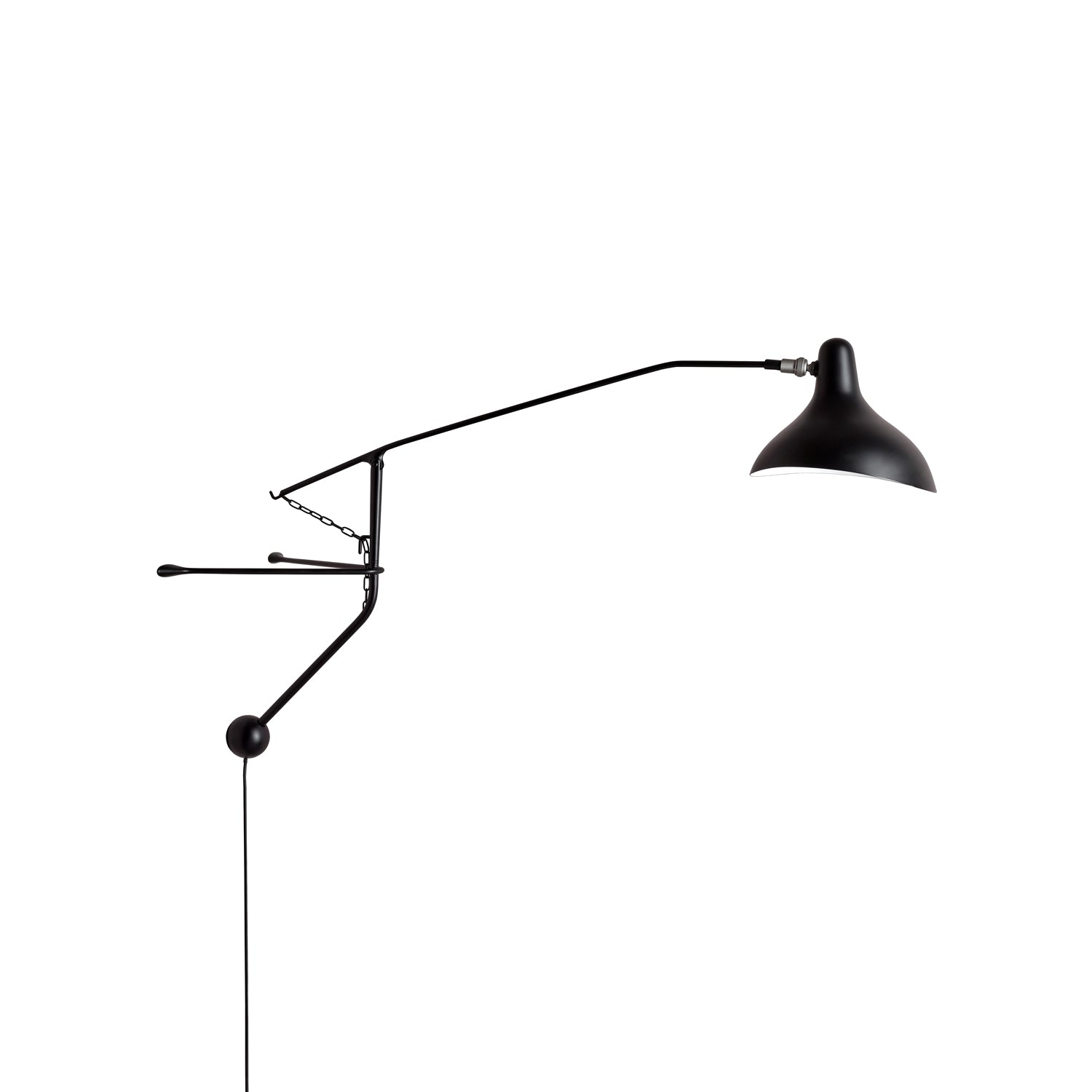 Ivsolarae Modern Minimalist Arm Wall Lamp-Neutral Decor