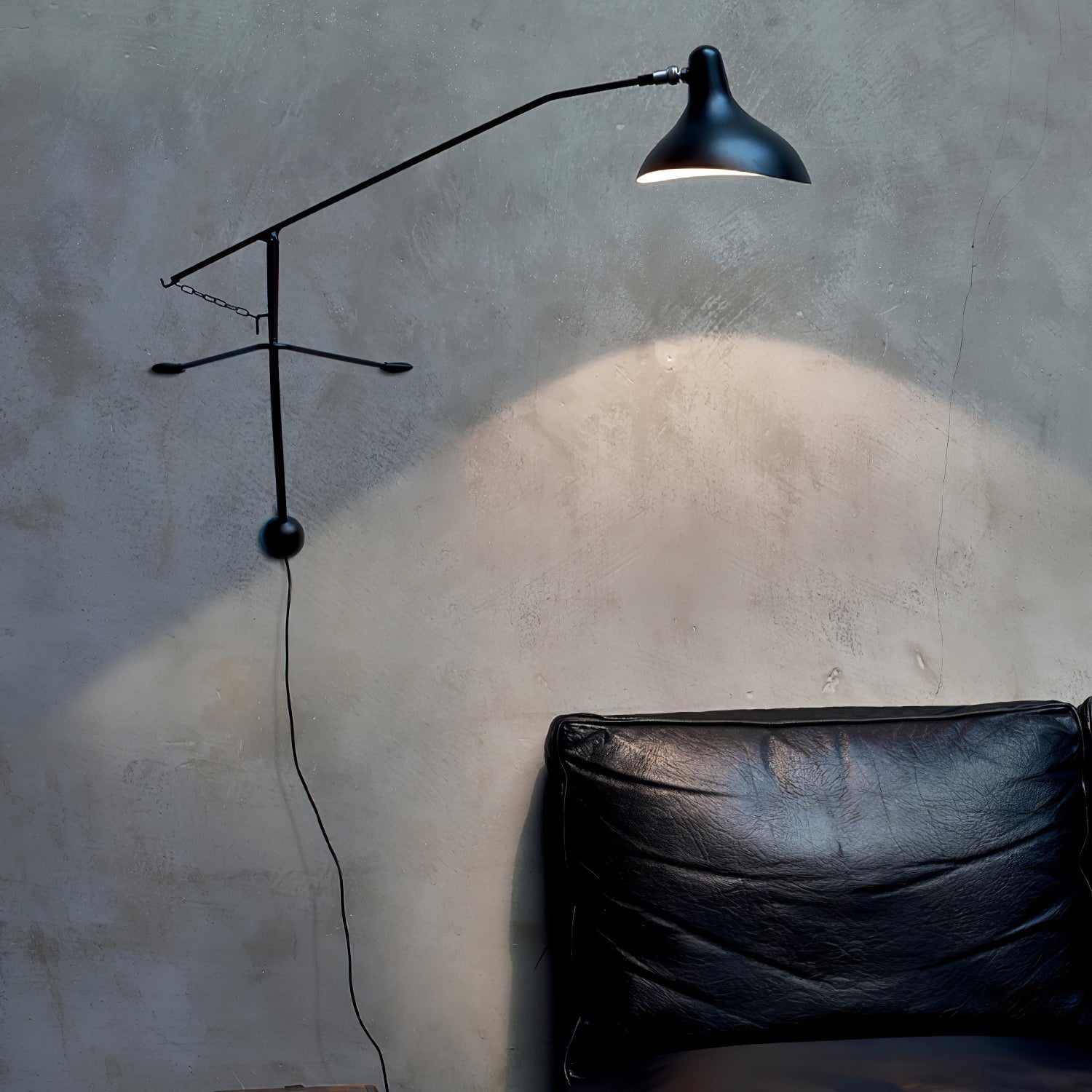 Ivsolarae Modern Minimalist Arm Wall Lamp-Neutral Decor