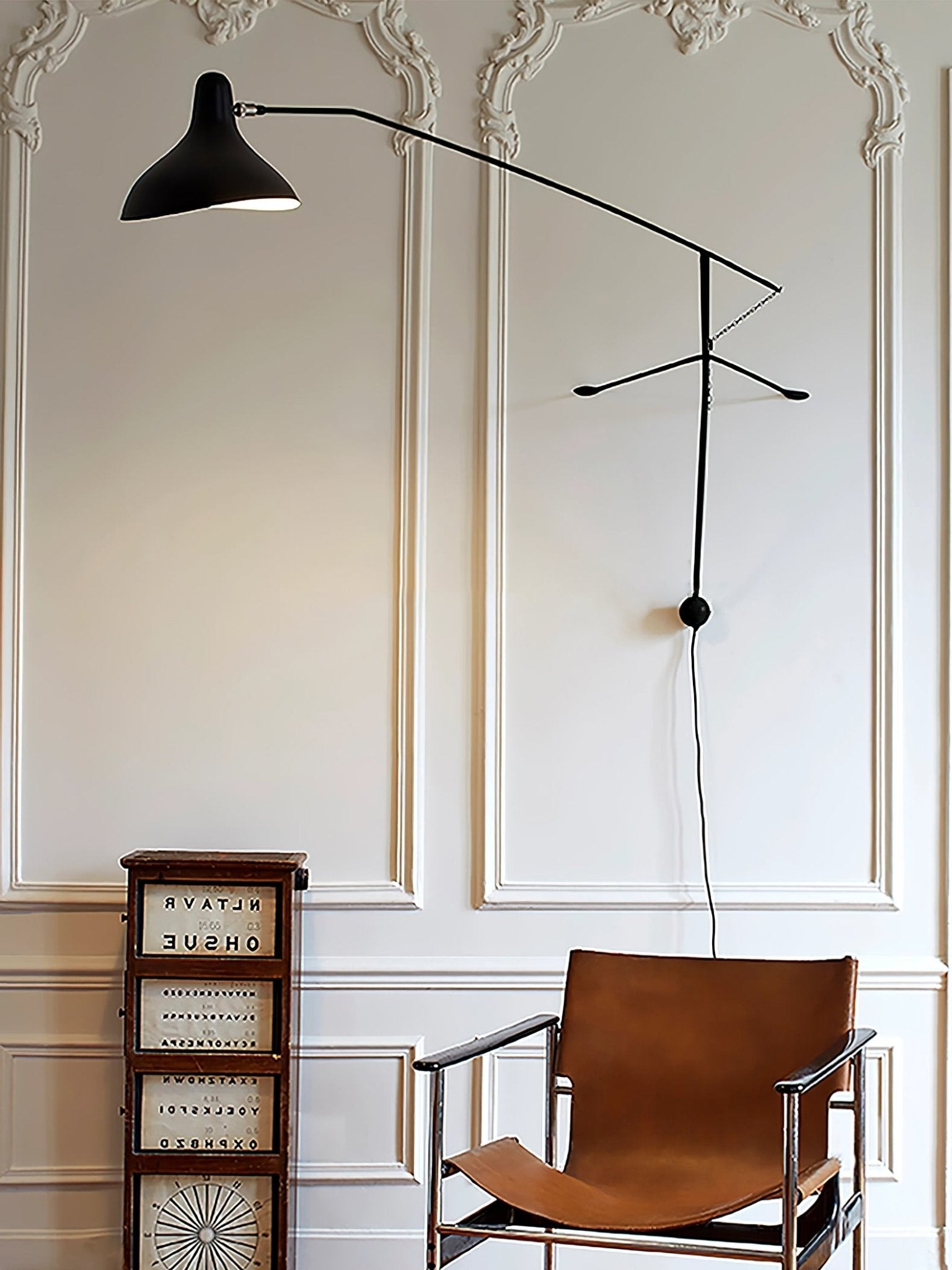 Ivsolarae Modern Minimalist Arm Wall Lamp-Neutral Decor