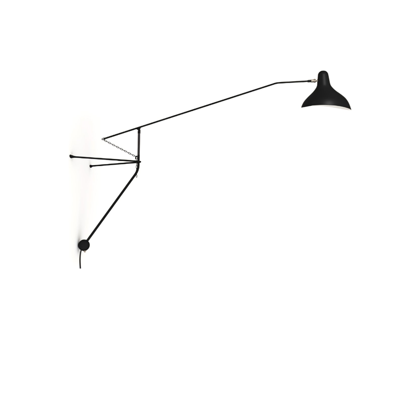 Ivsolarae Modern Minimalist Arm Wall Lamp-Neutral Decor
