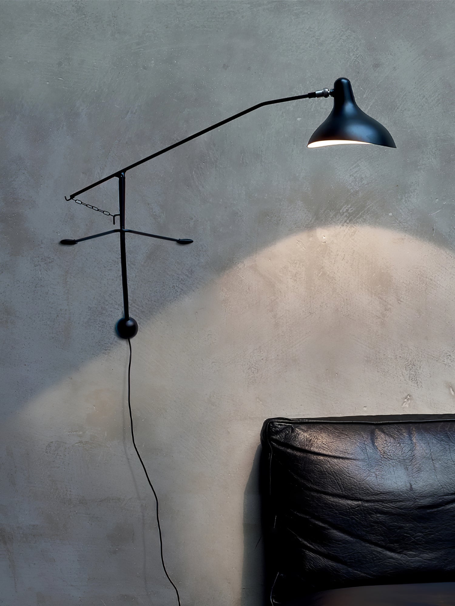 Ivsolarae Modern Minimalist Arm Wall Lamp-Neutral Decor