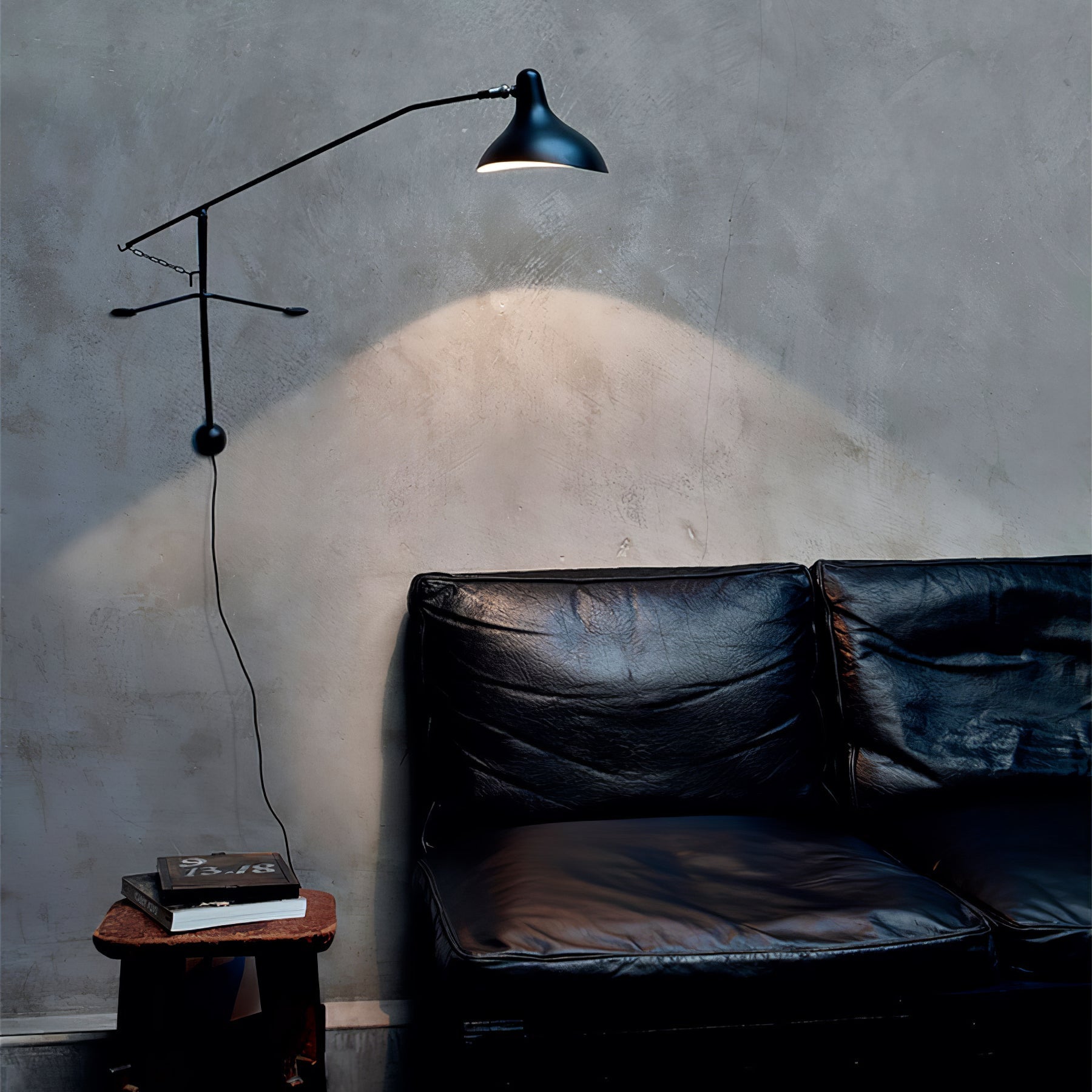 Ivsolarae Modern Minimalist Arm Wall Lamp-Neutral Decor