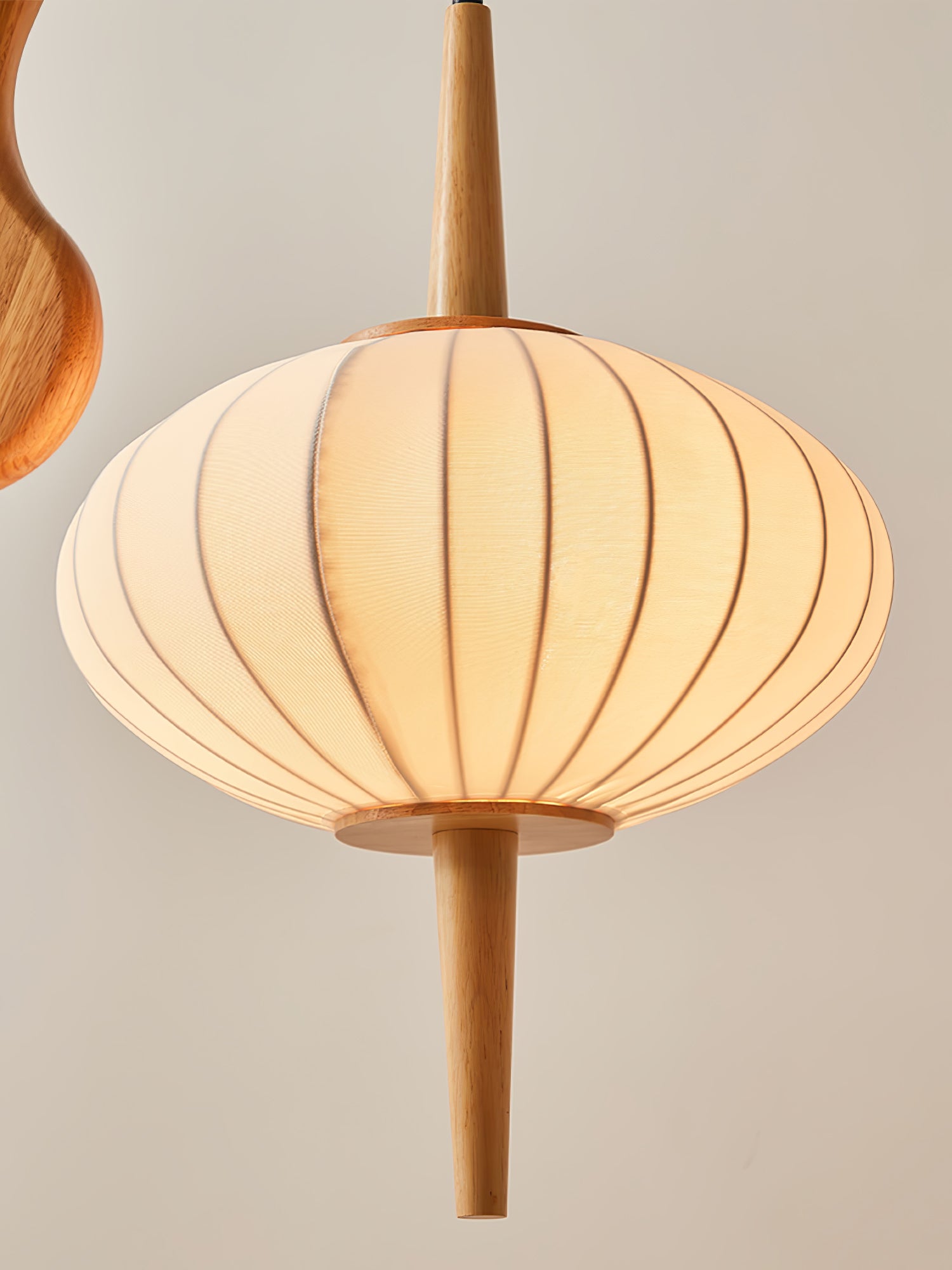 Ulen Mid Century Wooden Floor Lamp-Neutral Decor