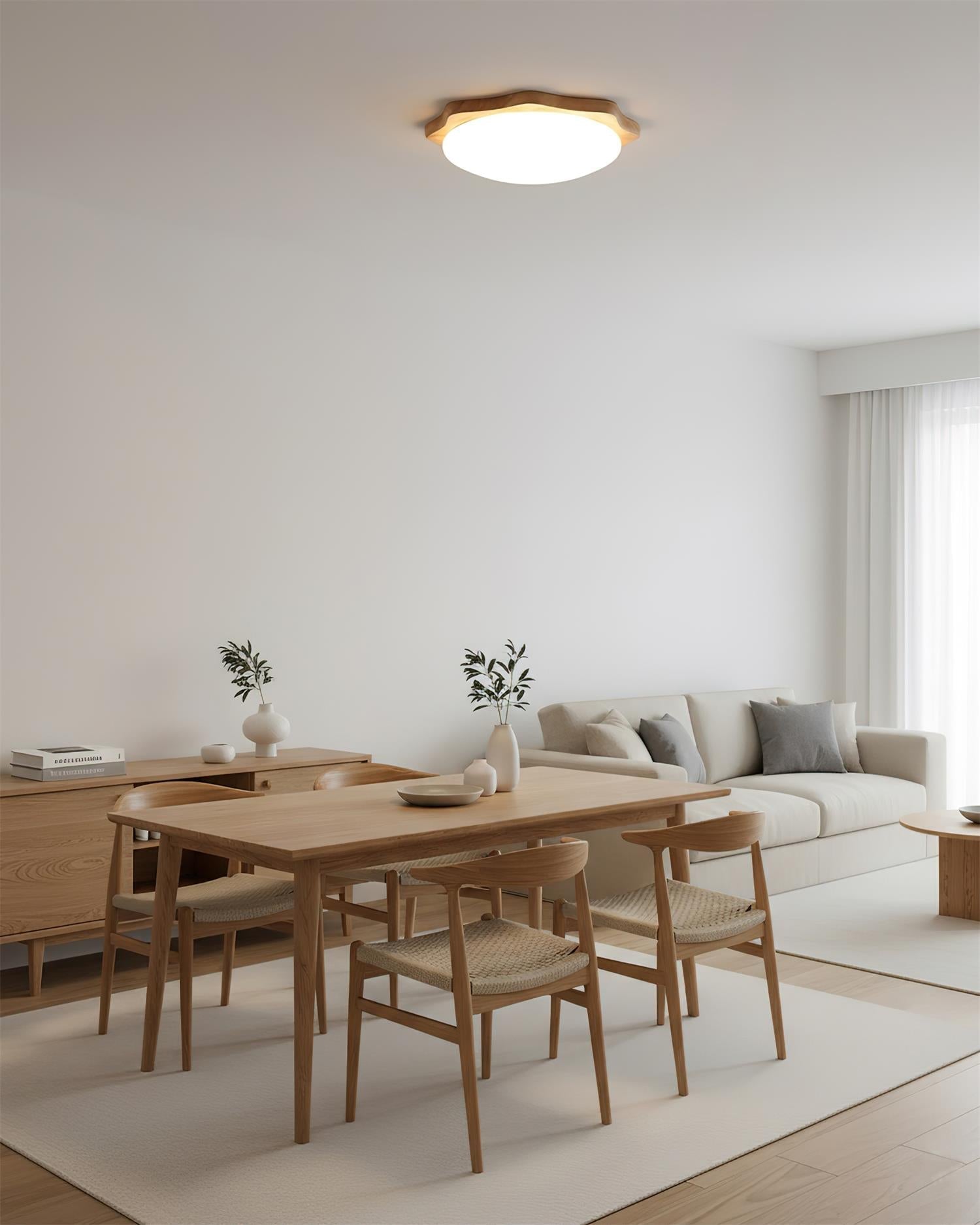 Ainsley Wood Ceiling Lamp
