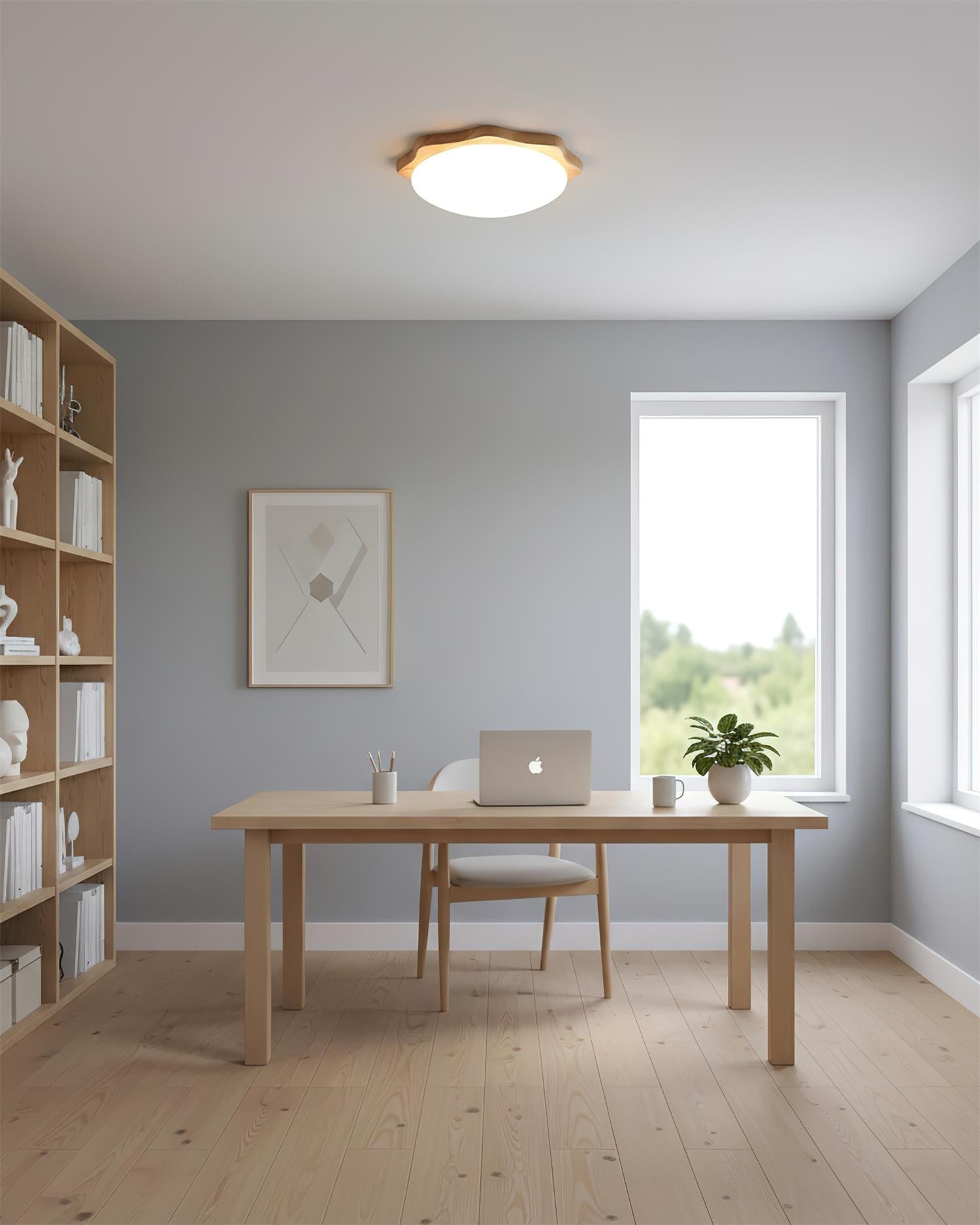 Ainsley Wood Ceiling Lamp