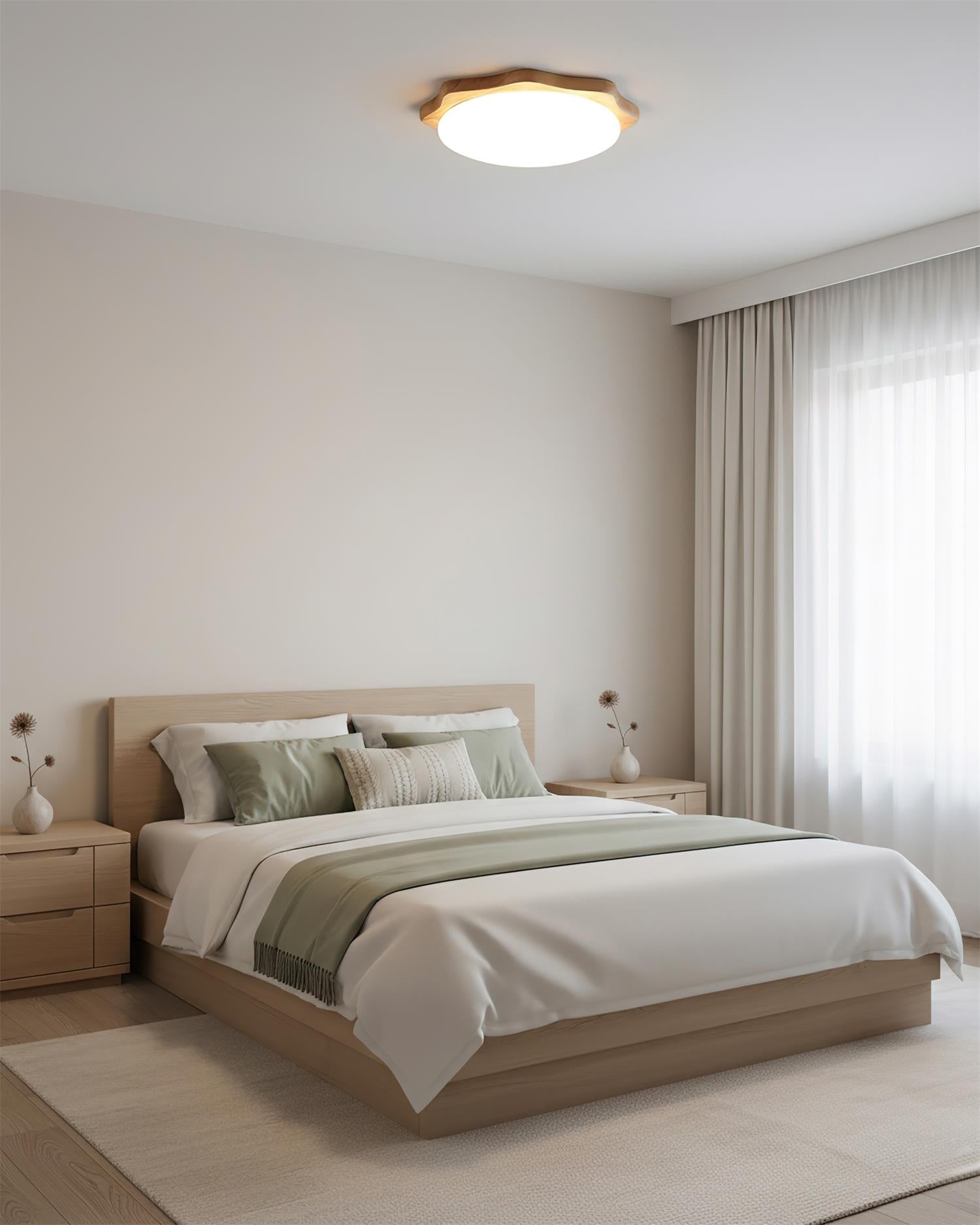 Ainsley Wood Ceiling Lamp