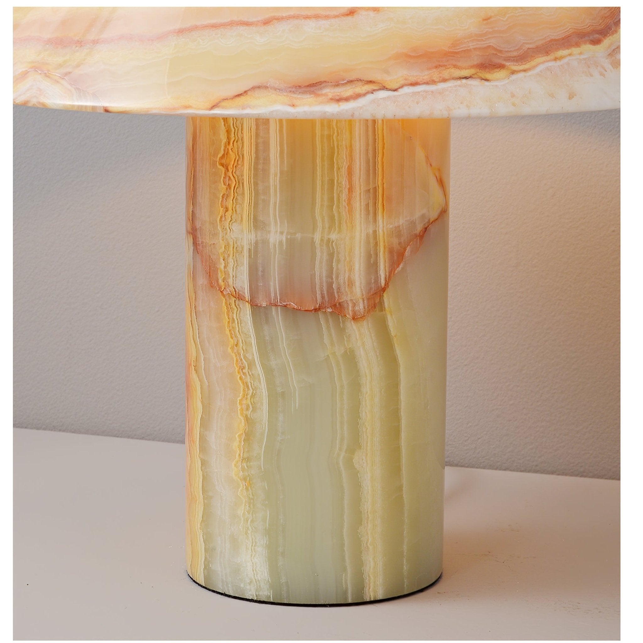 Aurora Vintage Jade Table Lamp-Neutral Decor