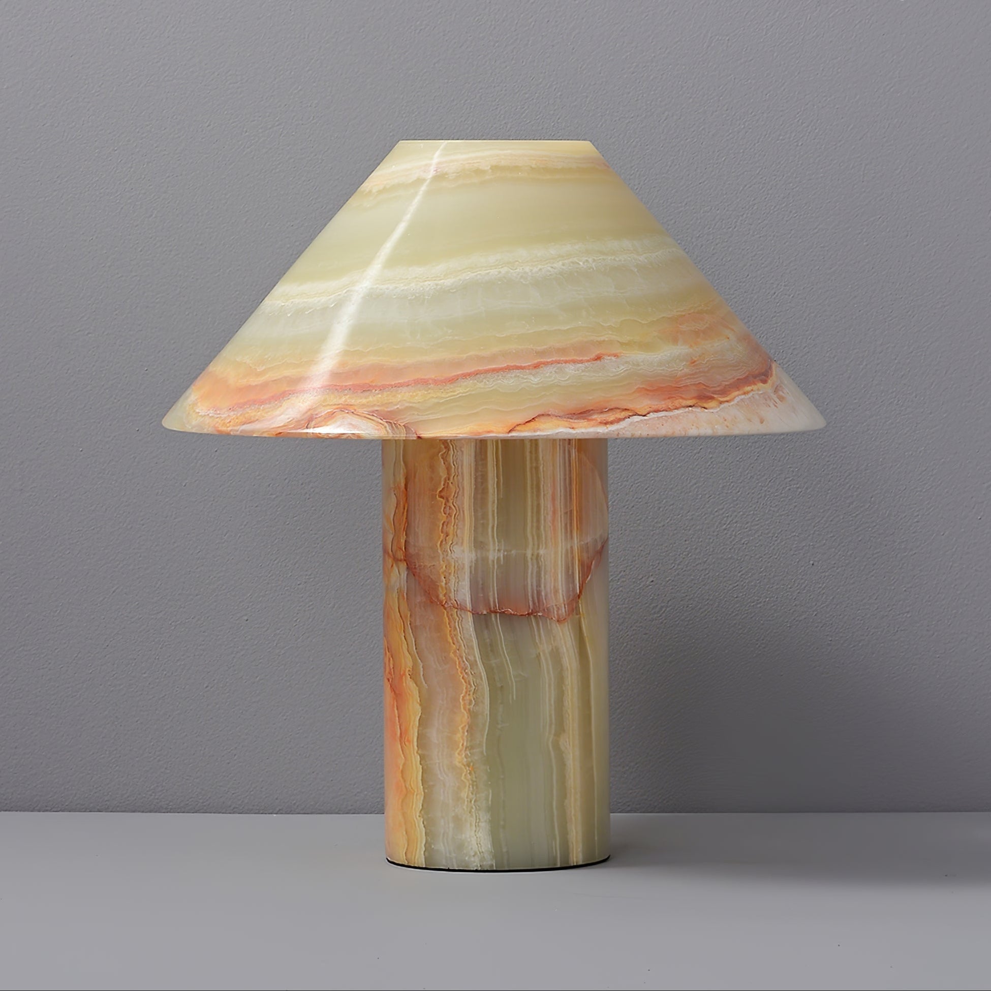 Aurora Vintage Jade Table Lamp-Neutral Decor
