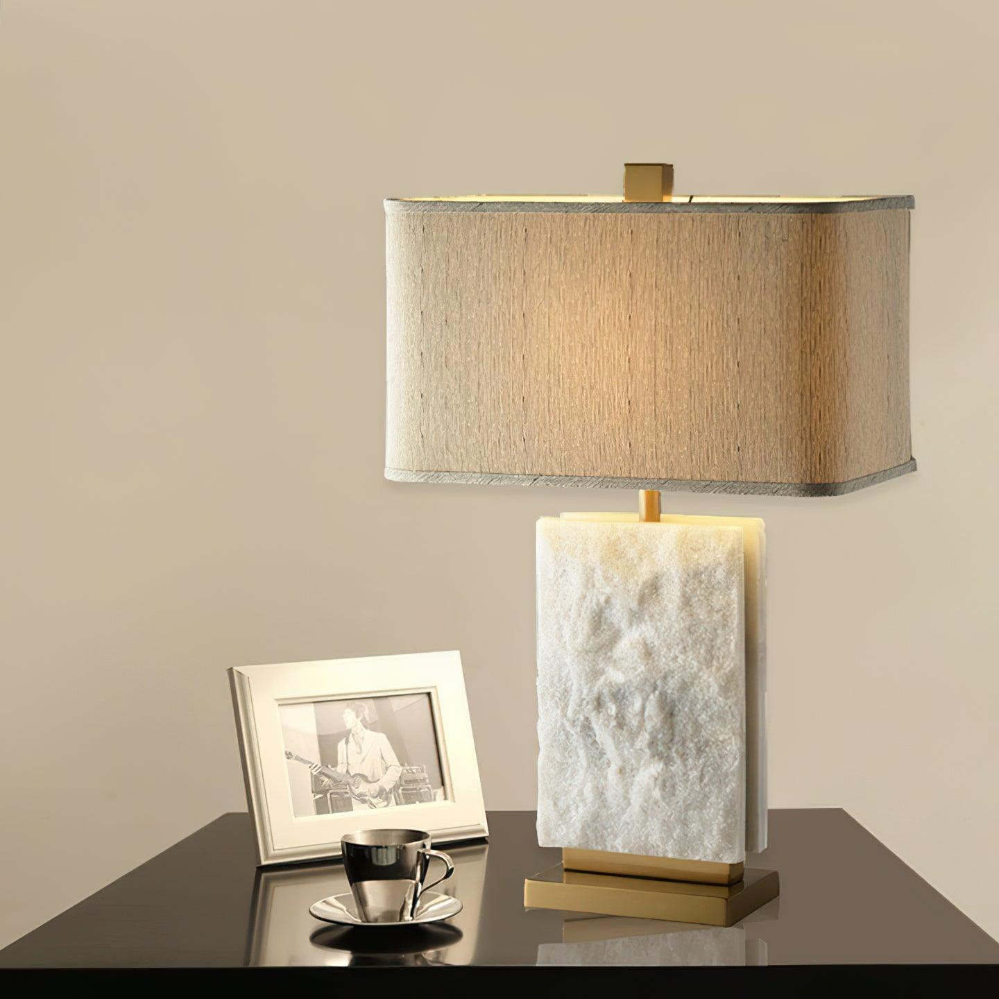Savanah Modern Table Lamp-Neutral Decor