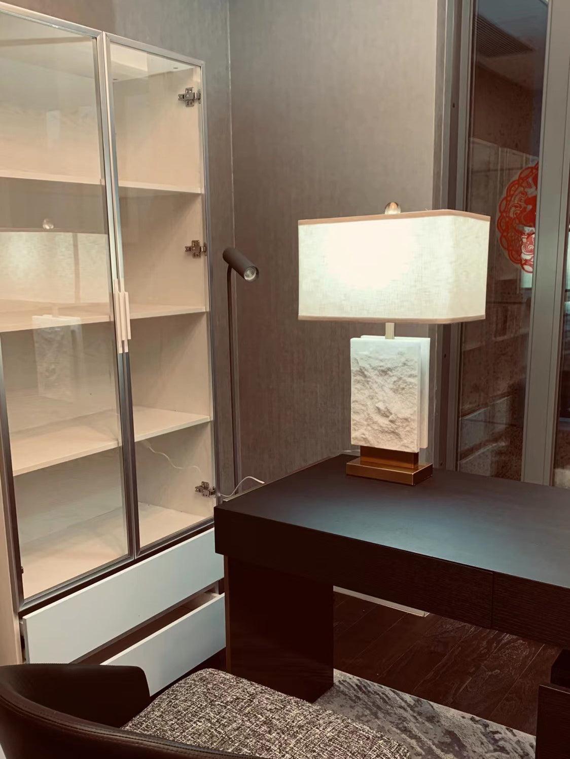 Savanah Modern Table Lamp-Neutral Decor