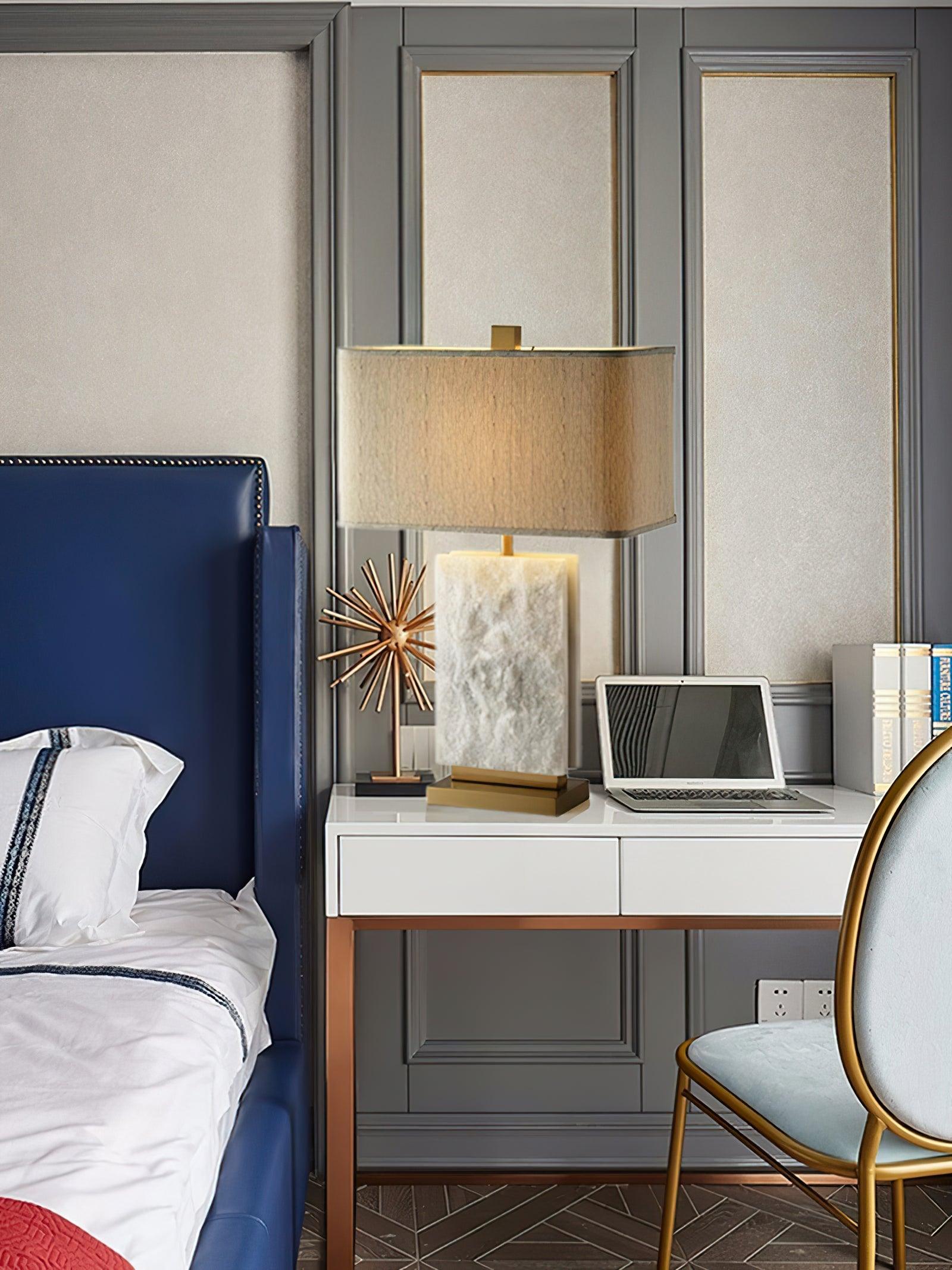 Savanah Modern Table Lamp-Neutral Decor