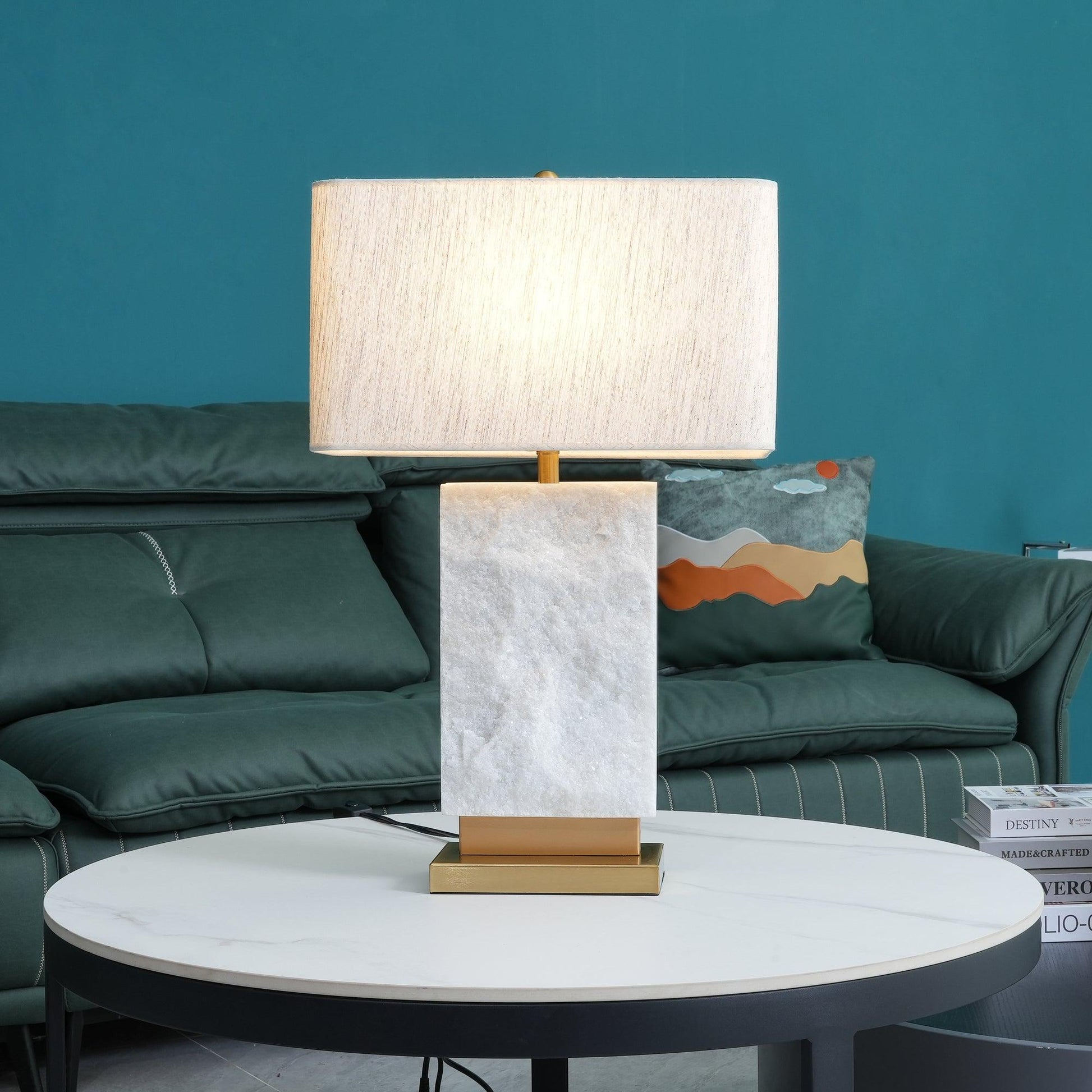 Savanah Modern Table Lamp-Neutral Decor
