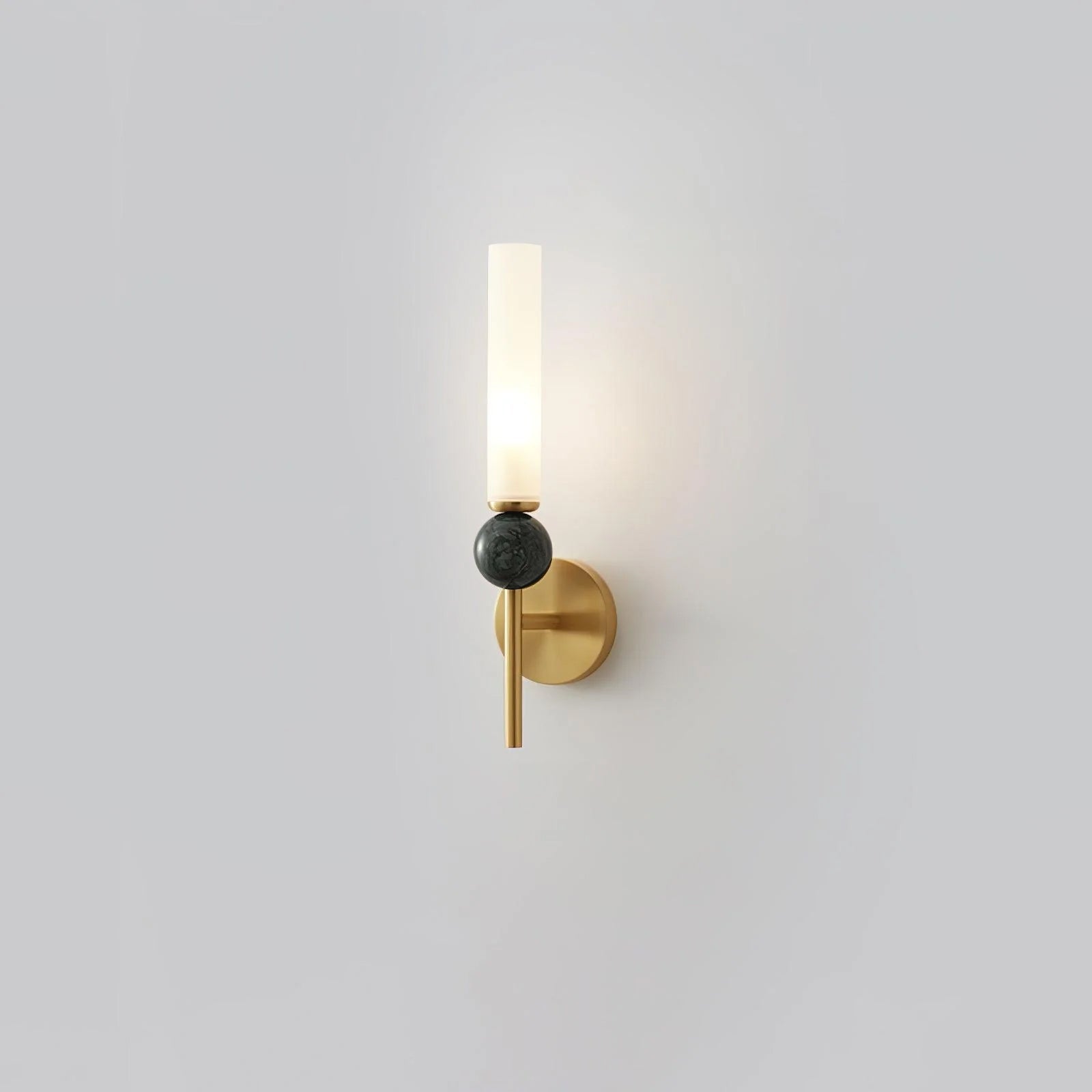 Dulane Modern Minimalist Vertical Marble Wall Lamp-Neutral Decor