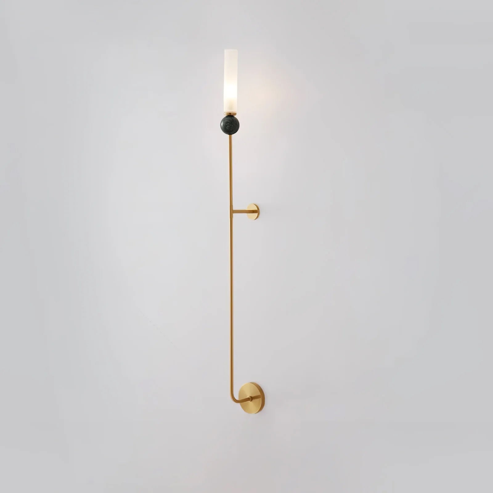 Dulane Modern Minimalist Vertical Marble Wall Lamp-Neutral Decor