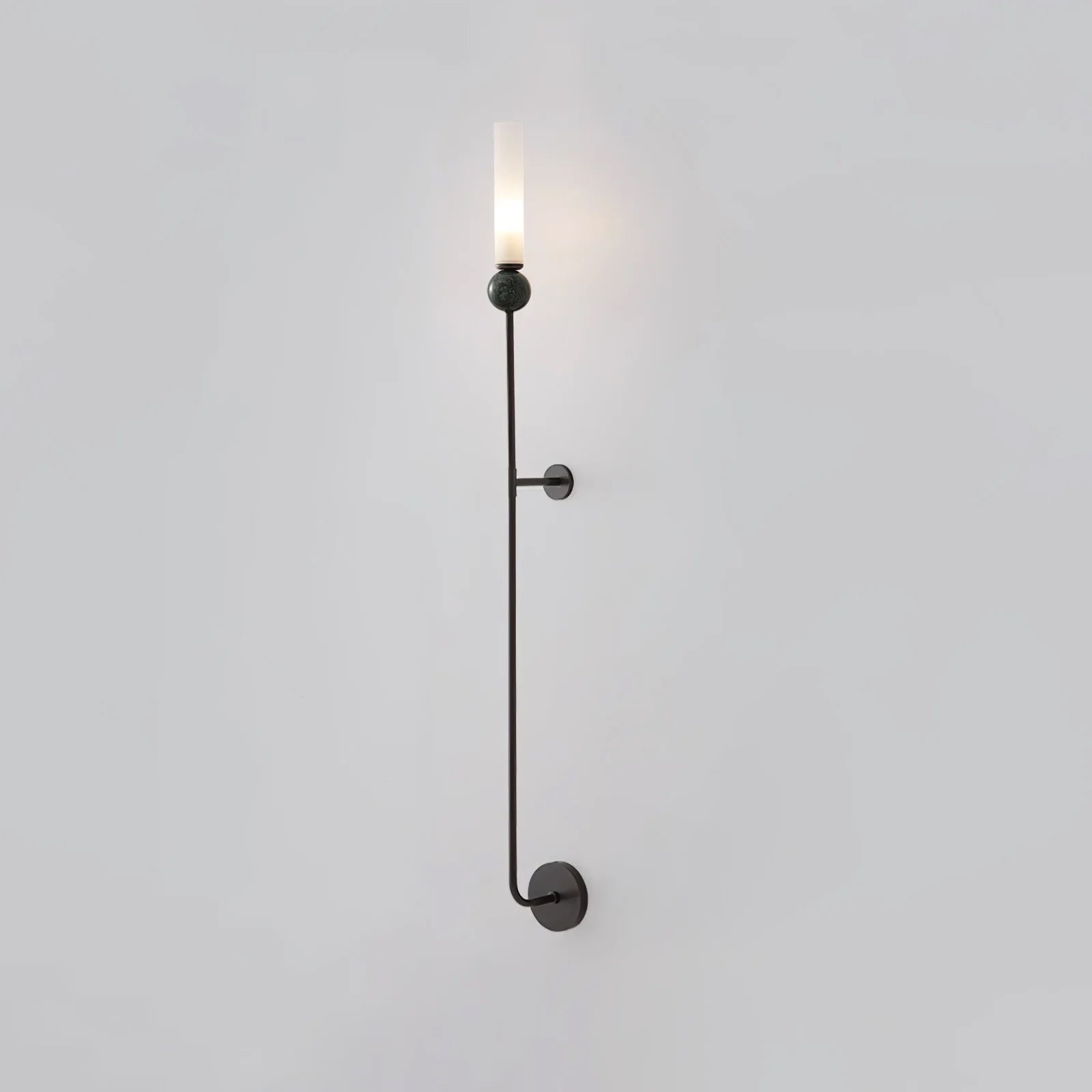 Dulane Modern Minimalist Vertical Marble Wall Lamp-Neutral Decor