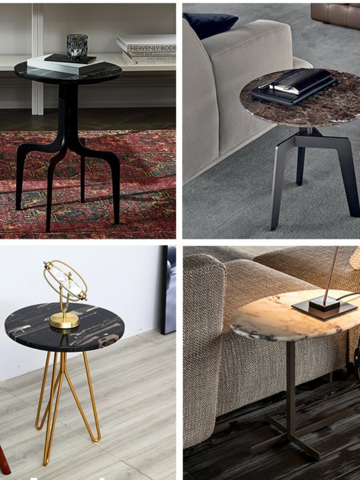 Tolvy Accent Side Table-Neutral Decor
