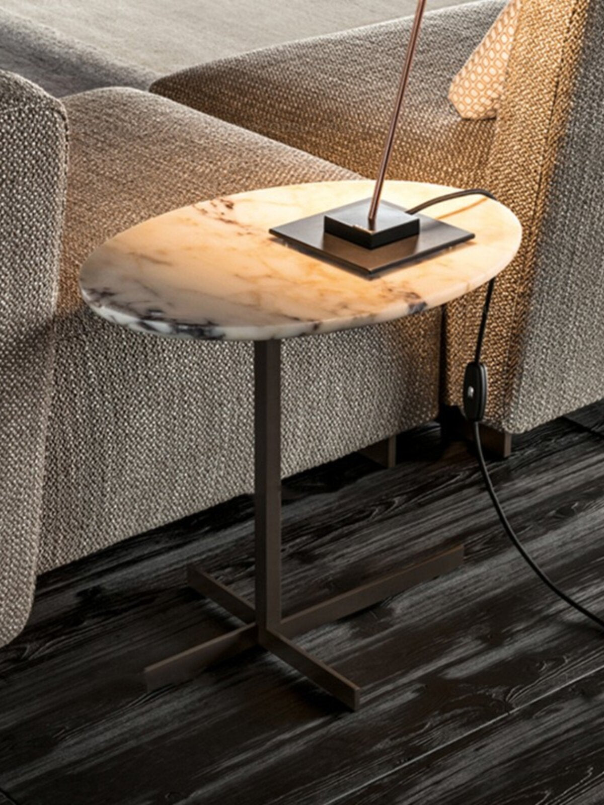Tolvy Accent Side Table-Neutral Decor