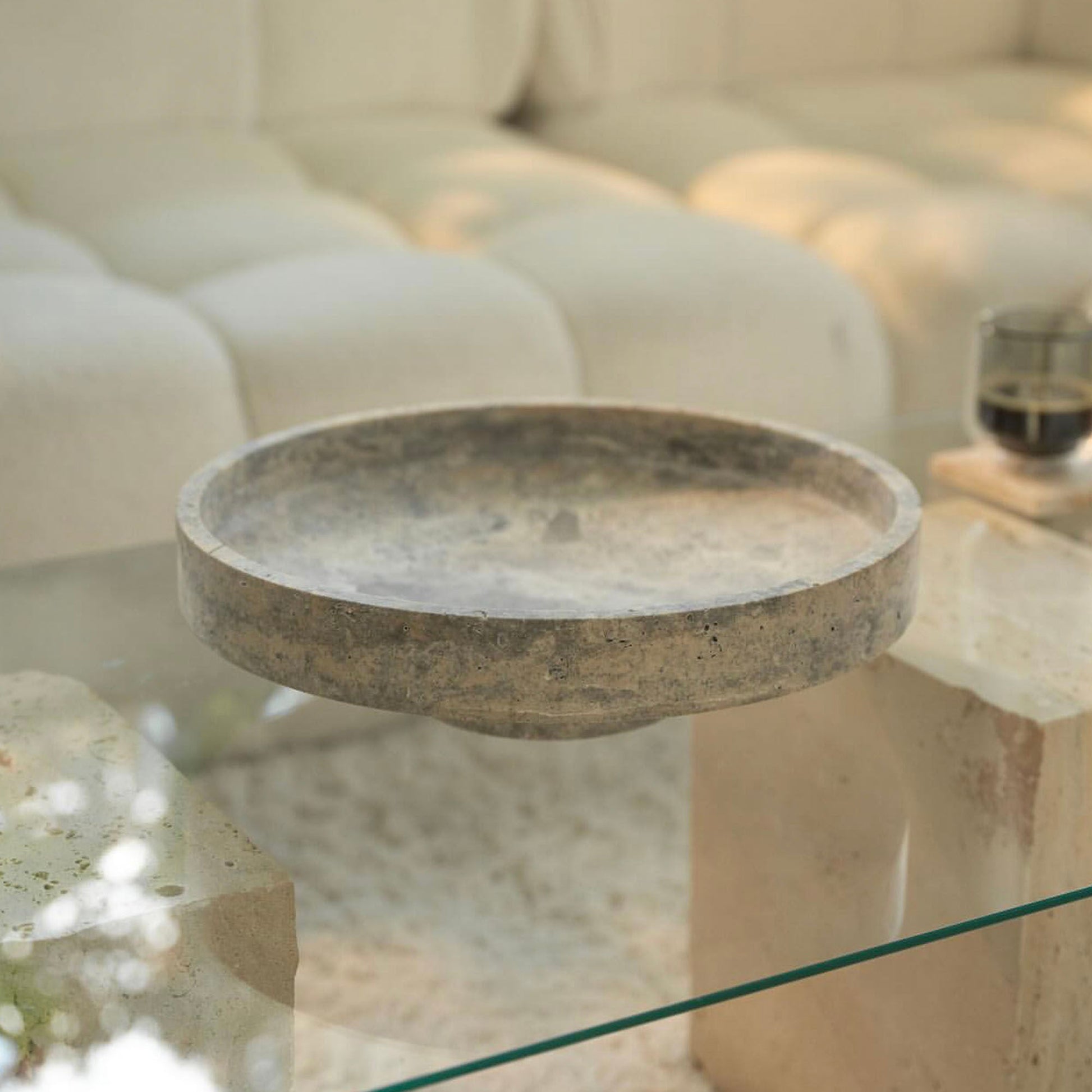 Marble Decorative Tray-Neutral Decor