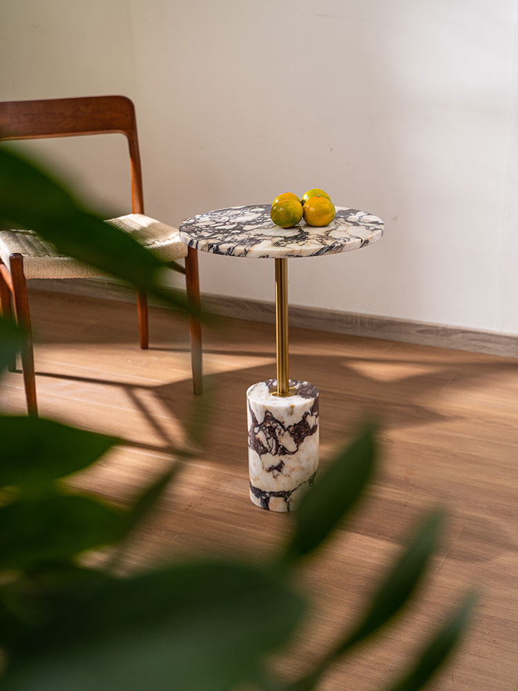 Renki Duo Side Table-Neutral Decor