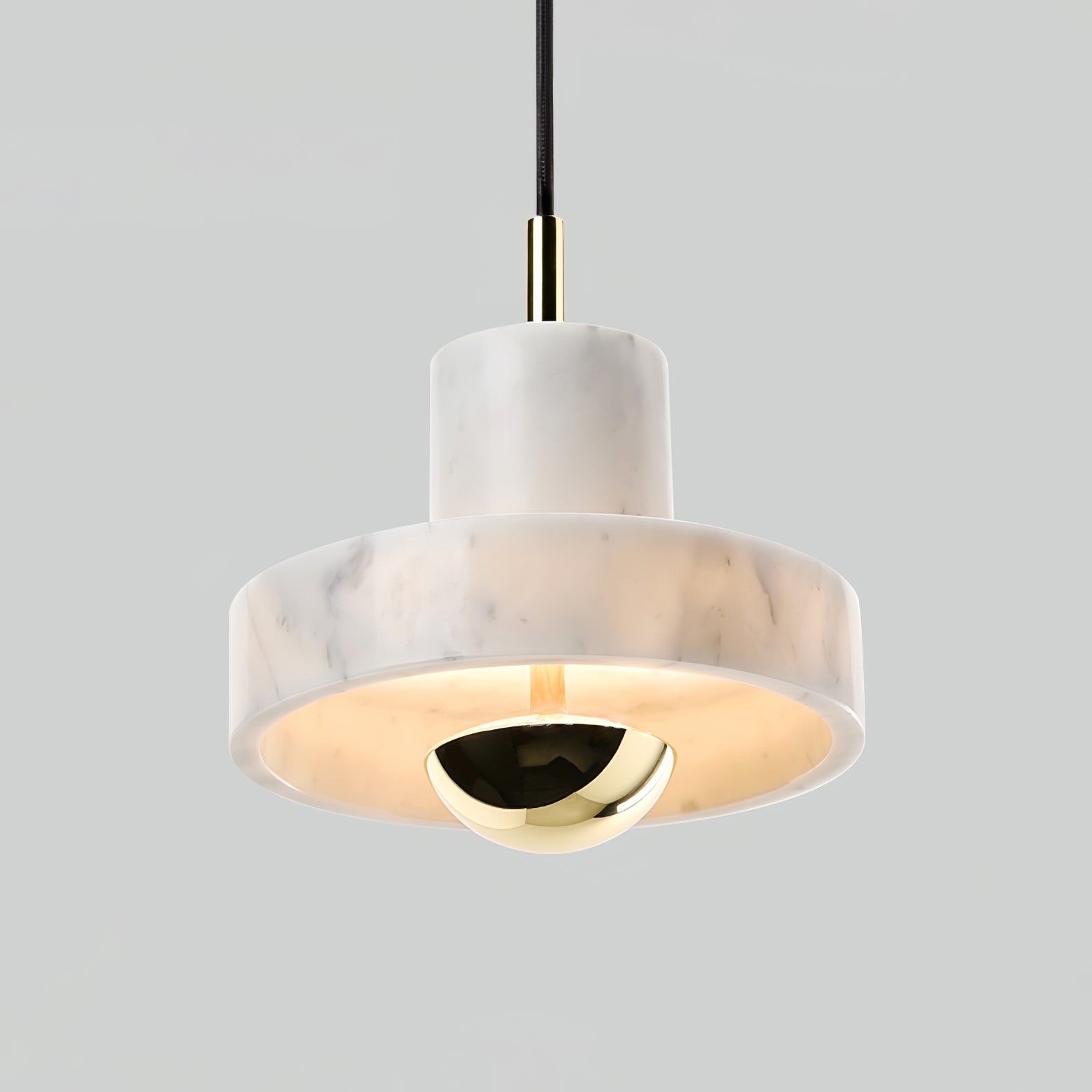 Cunorora Premium Nordic Art Aura Marble Pendant Lamp-Neutral Decor